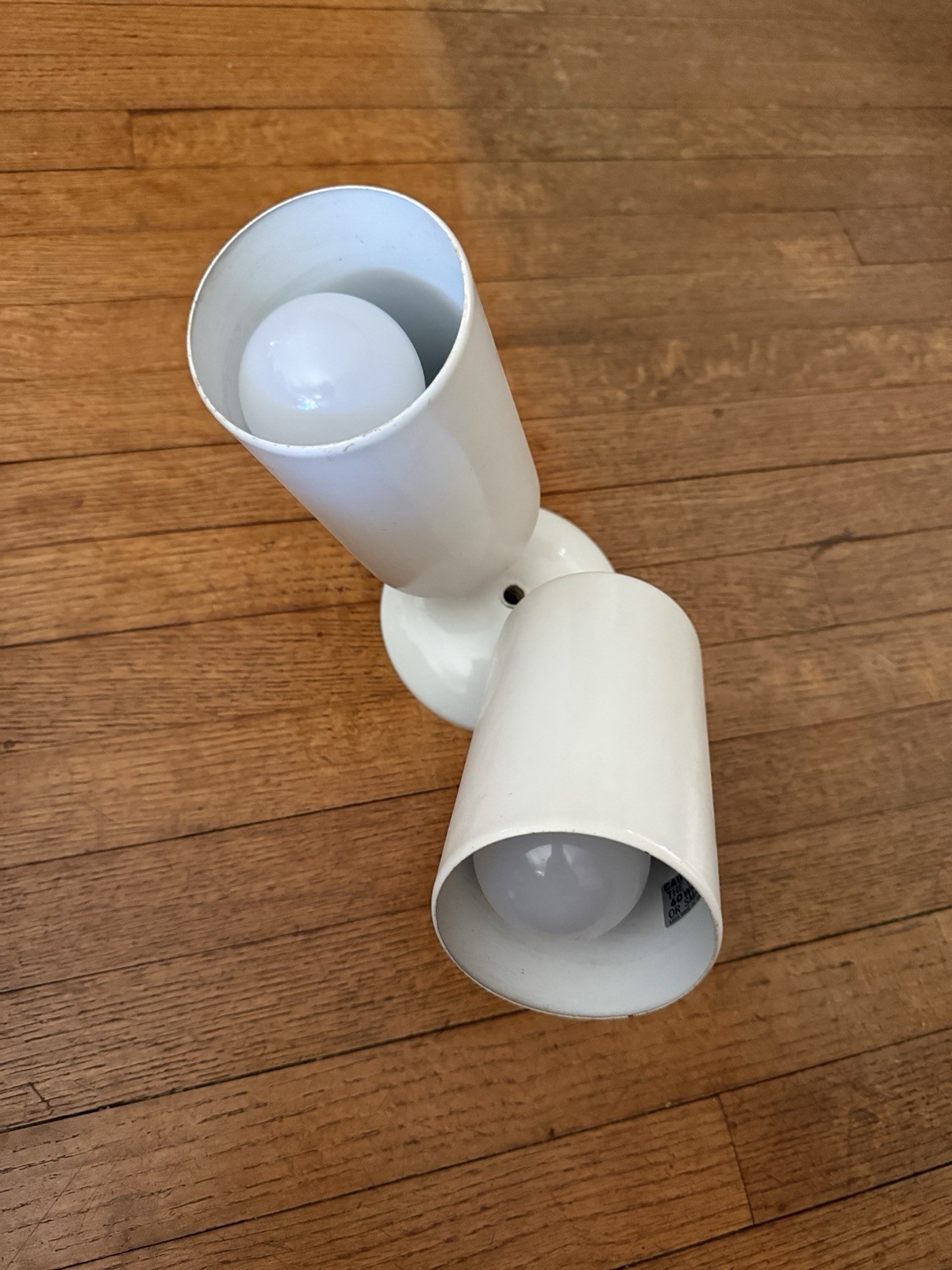 Lightning- Vintage 1960s “Eyeball” Sconce: A Mid-Century Modern Classic!