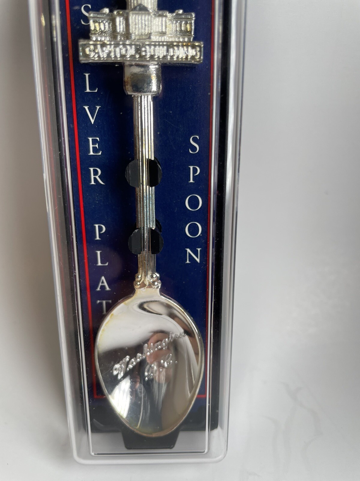 Watsons Silver plated Spoon Washington D.C. Capitol Building (B)