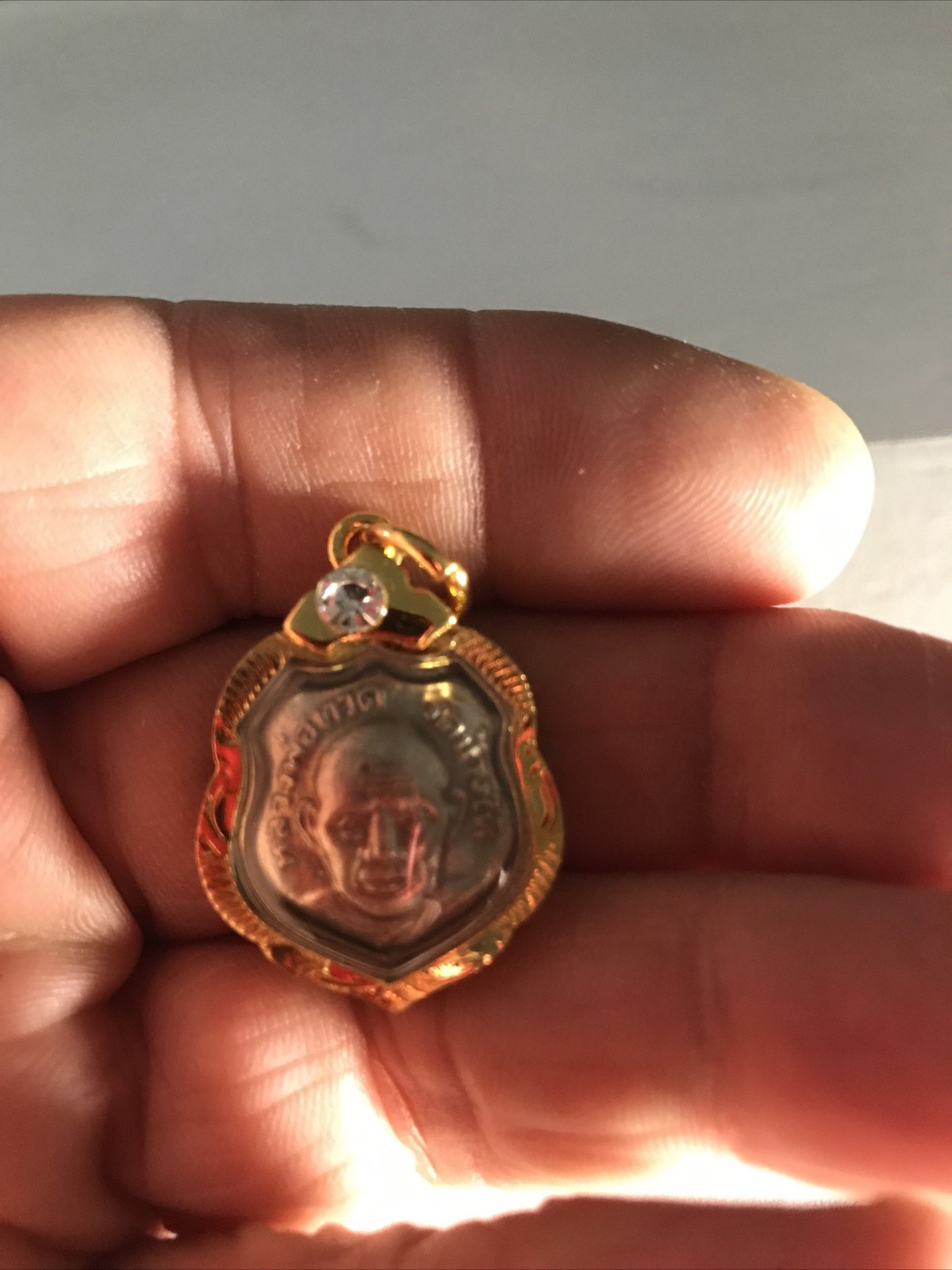 PHRA SUMKOR LP RARE OLD THAI BUDDHA AMULET PENDANT MAGIC