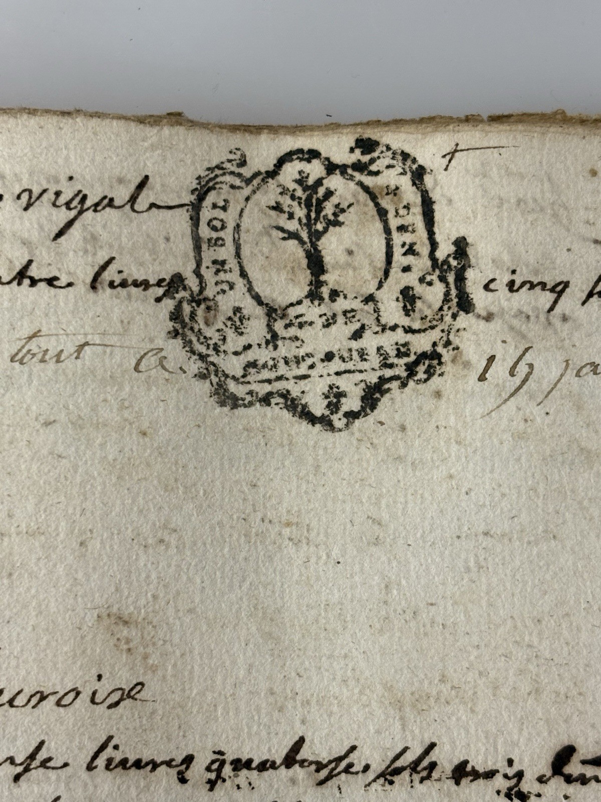 18th Century Manuscript Ledger 1700’s Book FRANCE • EXTREMELY RARE FIND