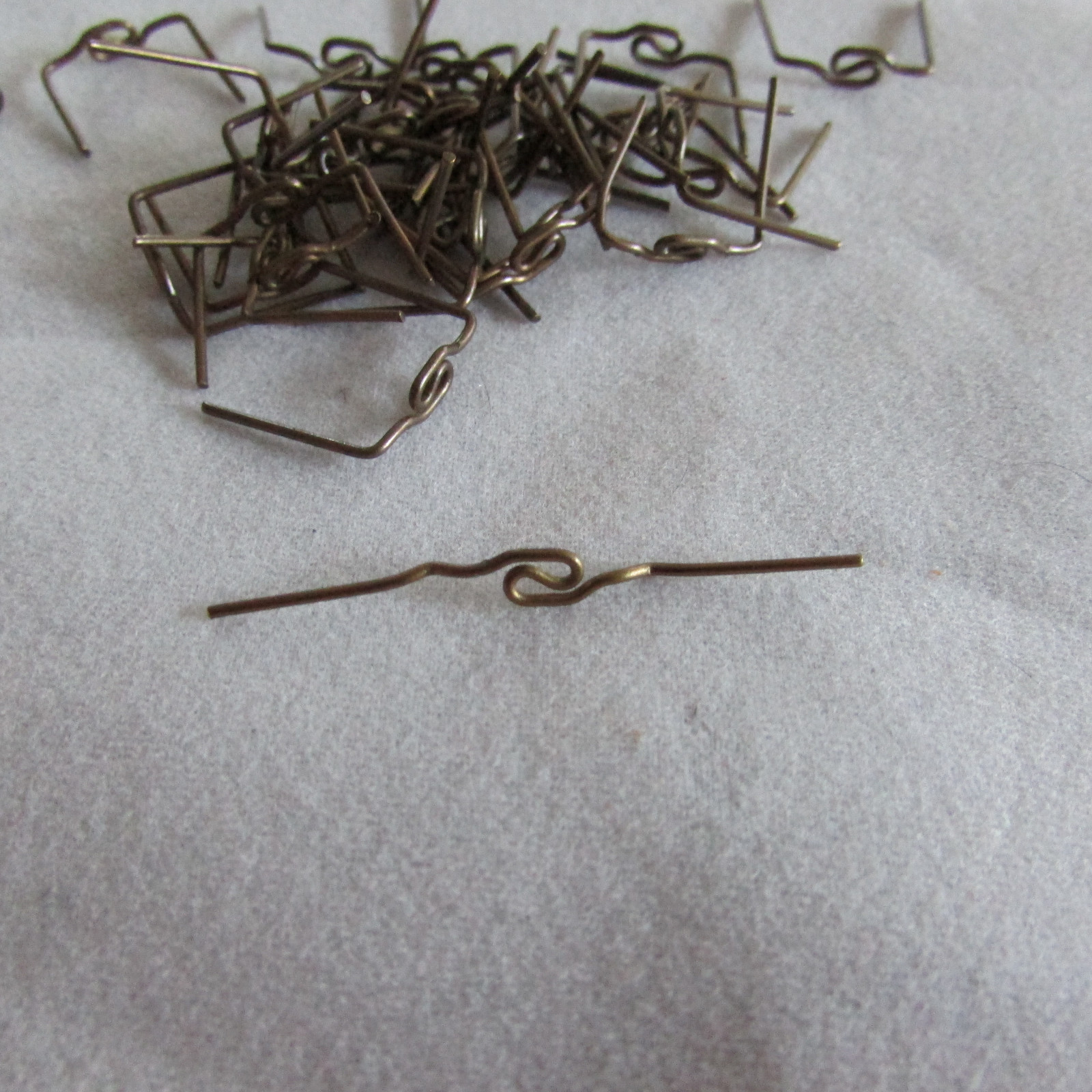 200 Antique Style bronze color twist Connector Part Chandelier Crystals/Prisms