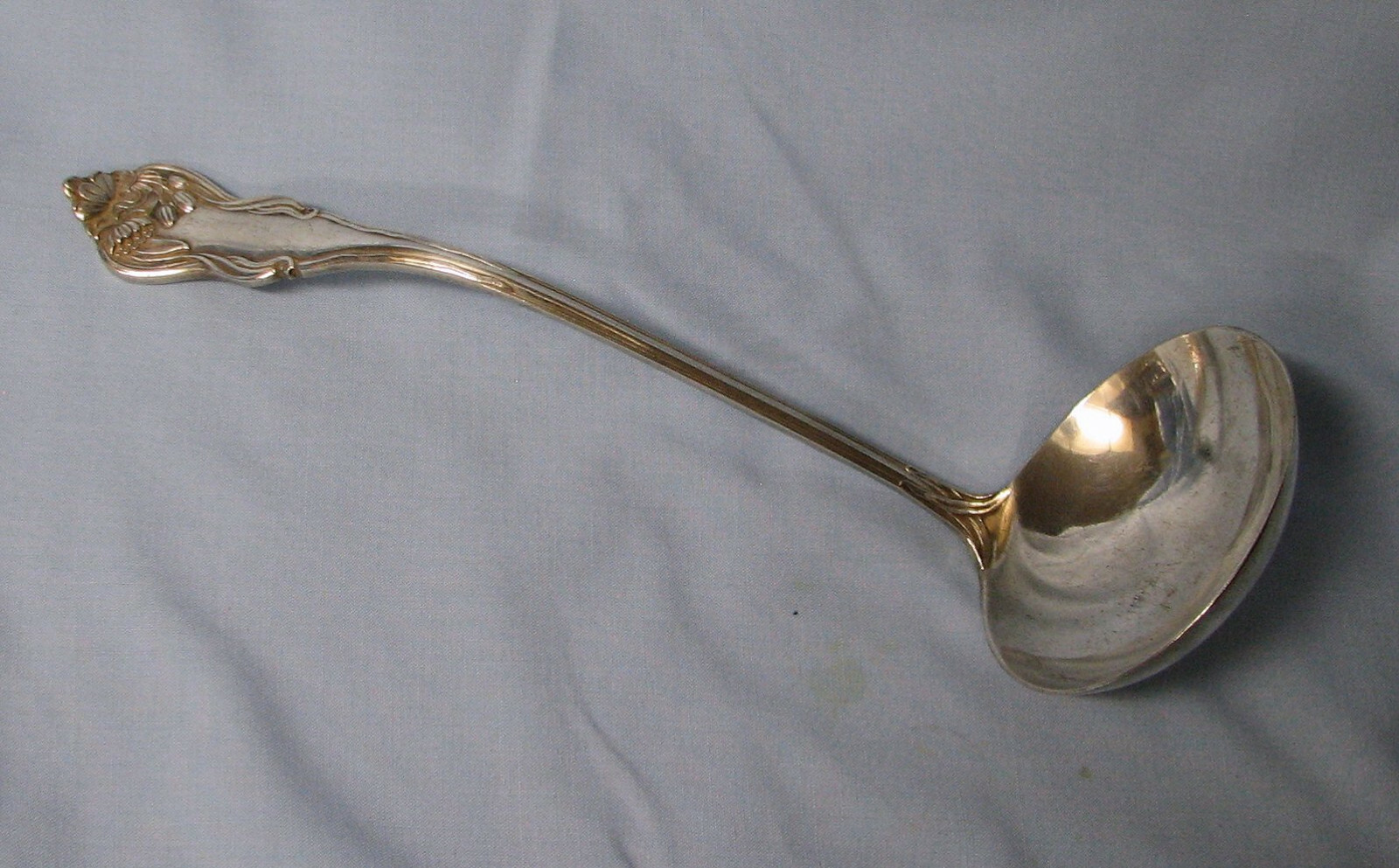 American Silver Co. 1905 Nenuphar silverplate Soup Ladle