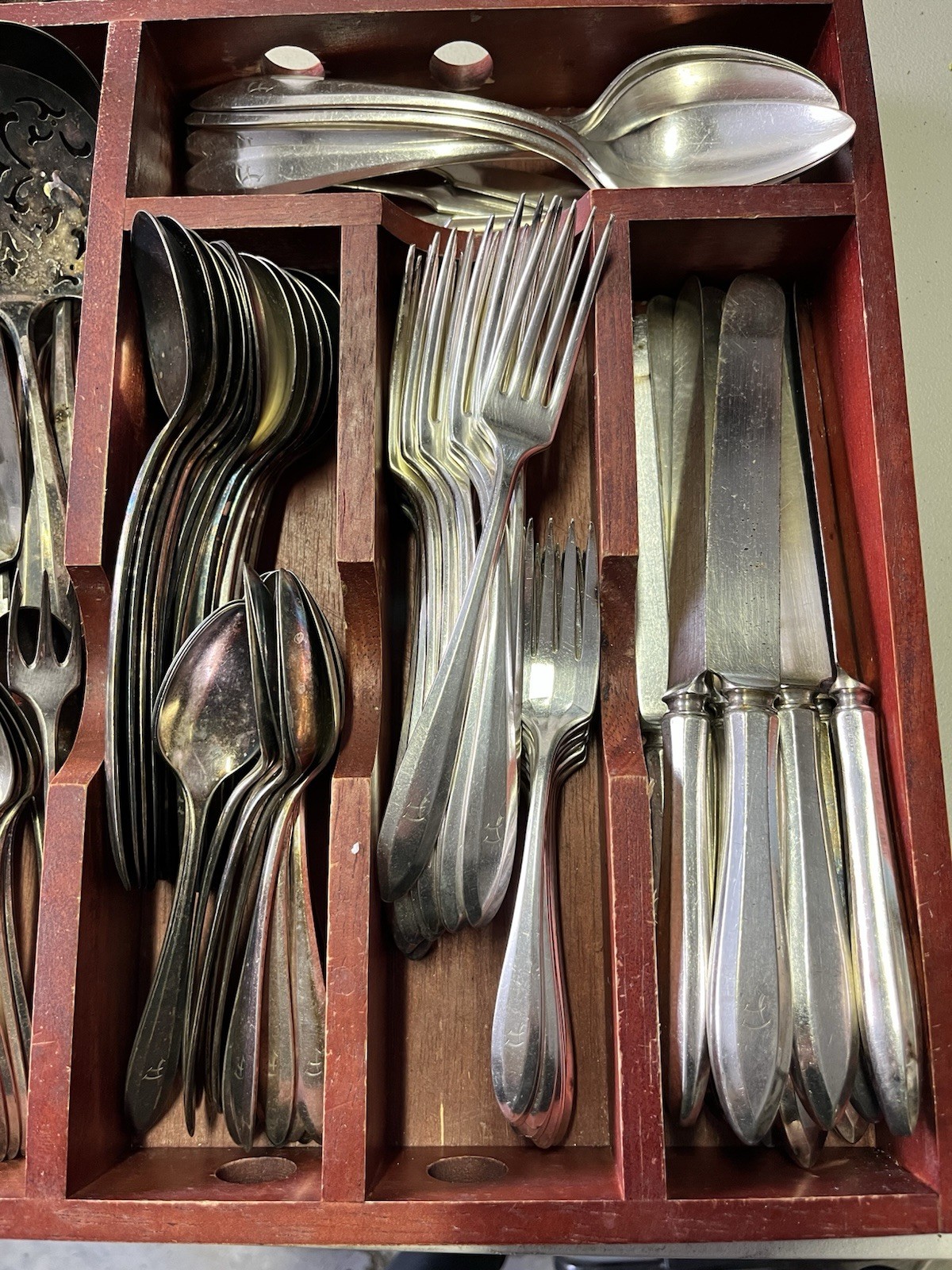 Oneida Community Silver Plate Flatware Set