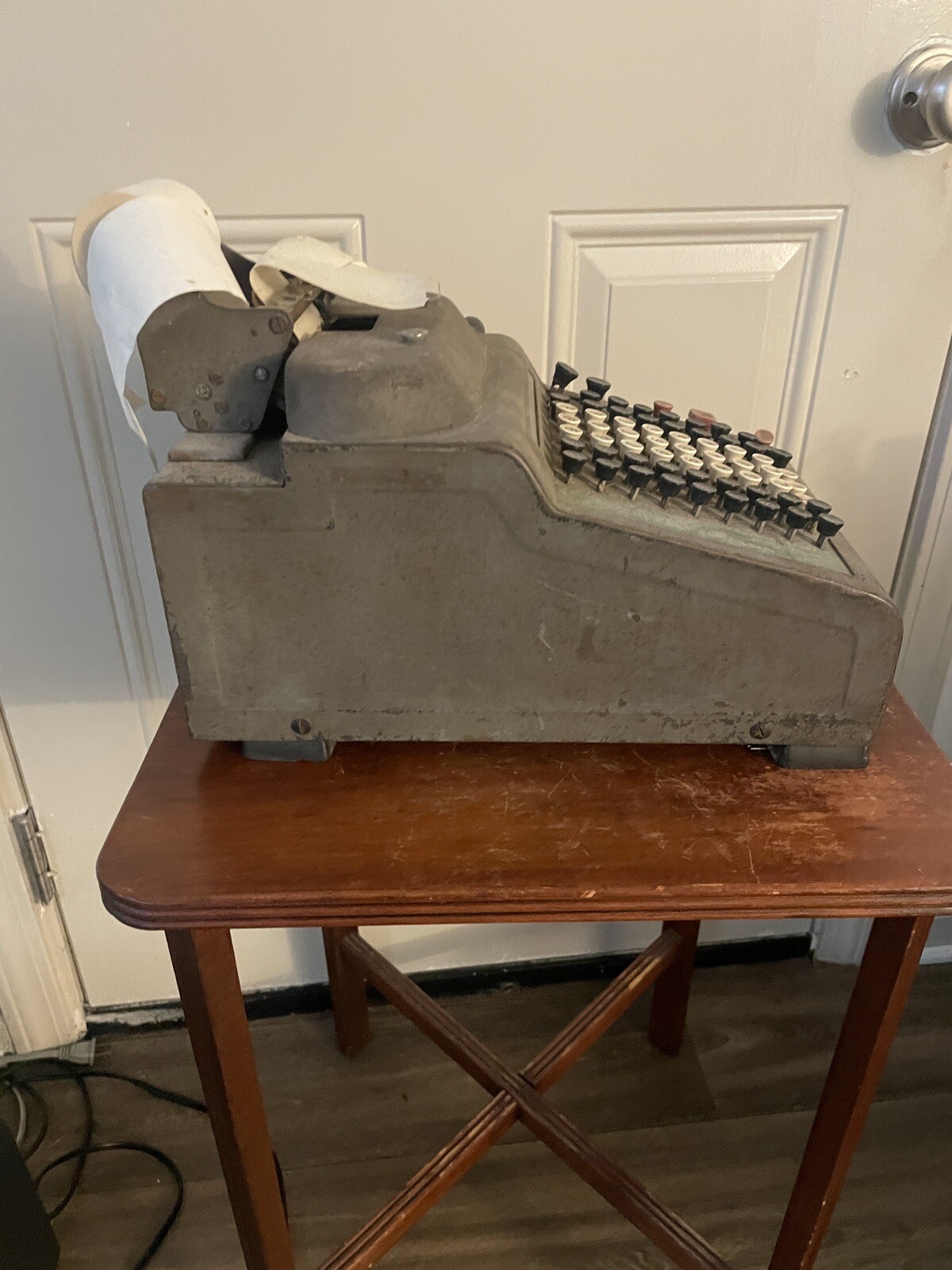 Vintage RC Allen Figuring Machine Adding Subtracting Calculator