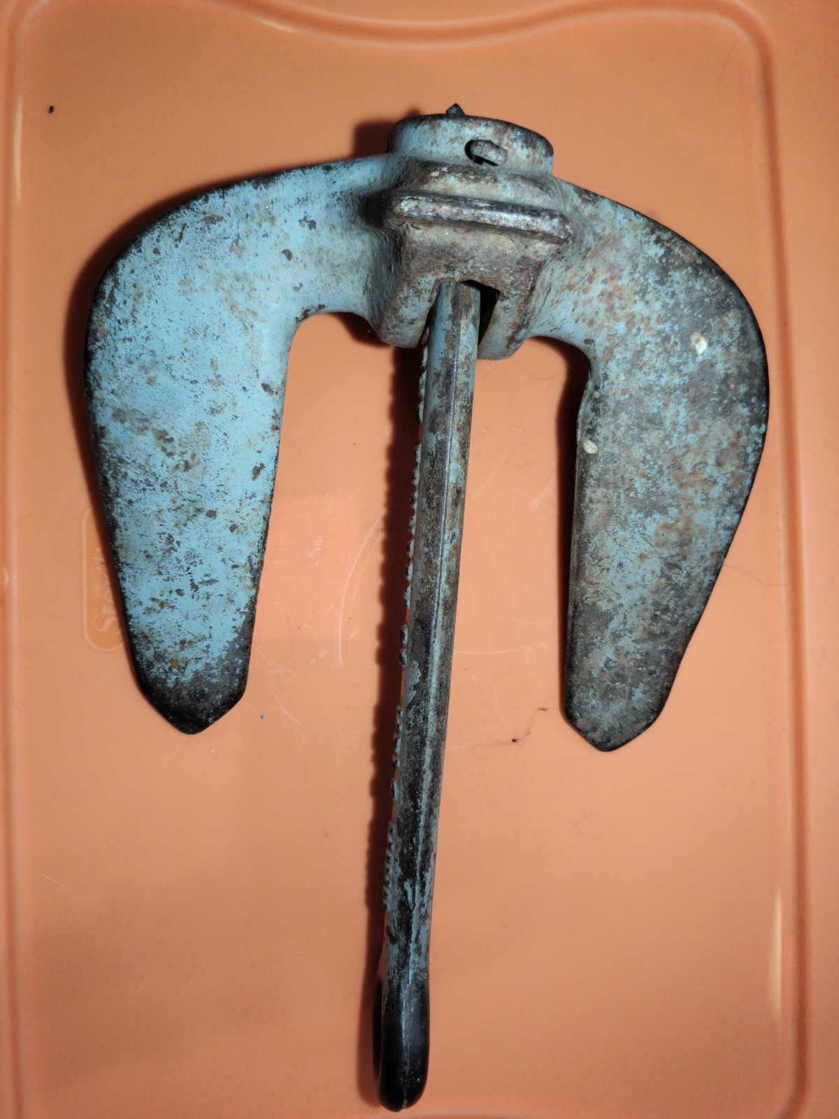 Vintage ACME FOUNDRY CO Cast Boat Anchor Minneapolis Minnesota USA 9lb