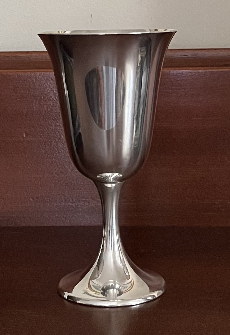 Sterling Silver Gorham Water Goblet Marked STERLING #272 183g