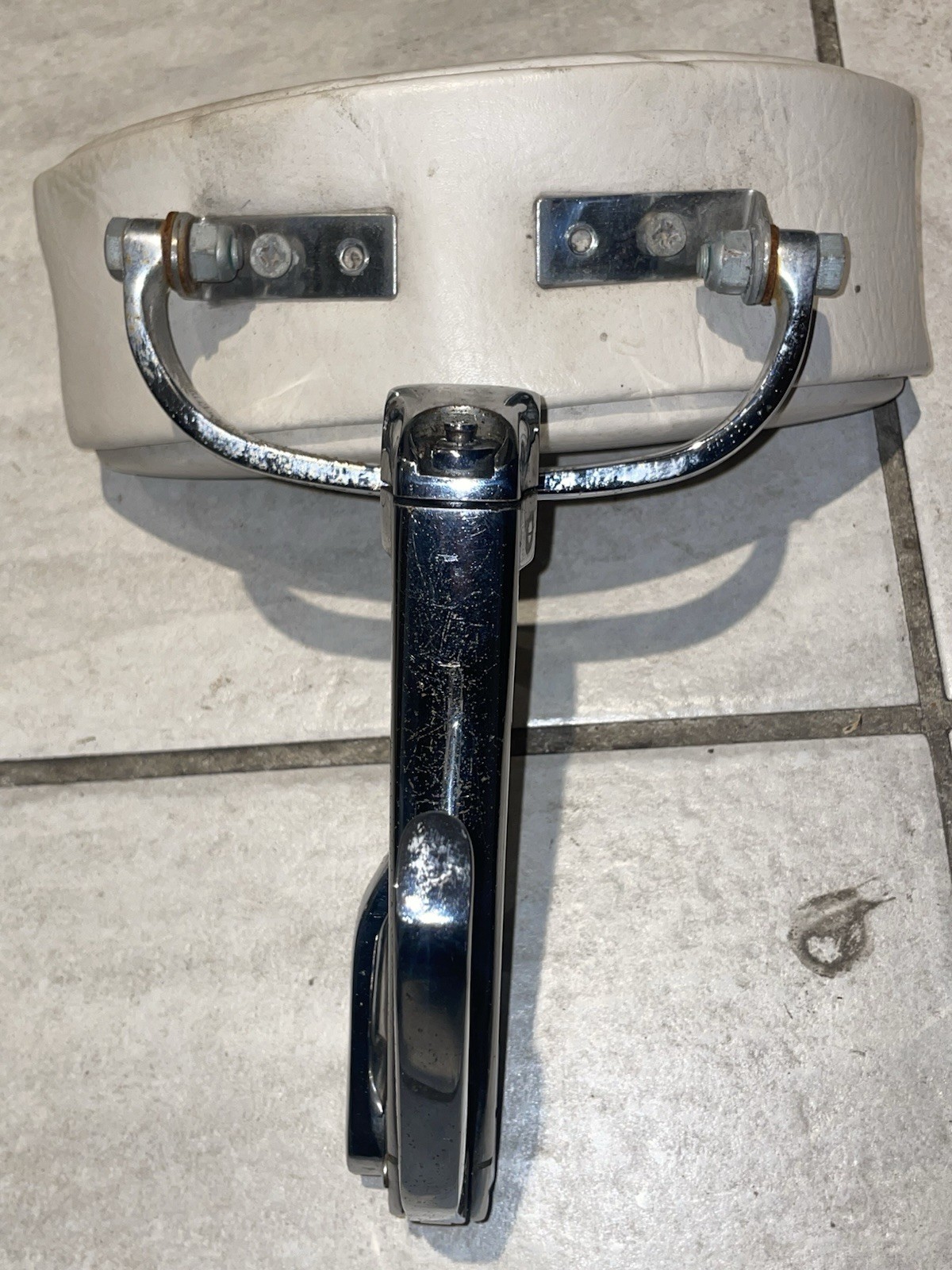 🔥 Chrome Ritter Barber / Dental Chair Headrest