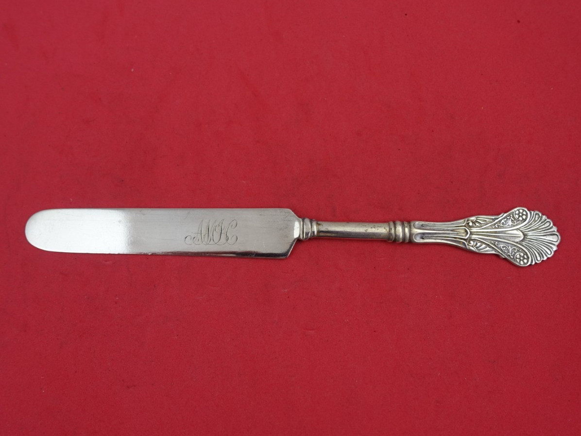 Corinthian by John Polhamus / Shiebler Sterling Silver Junior Knife FH AS 7 1/8″