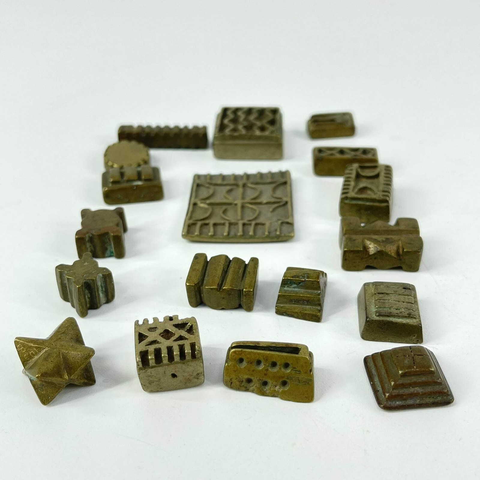 Miscellaneous Old Brass Ghana Goldweights MATTER COLLECTION