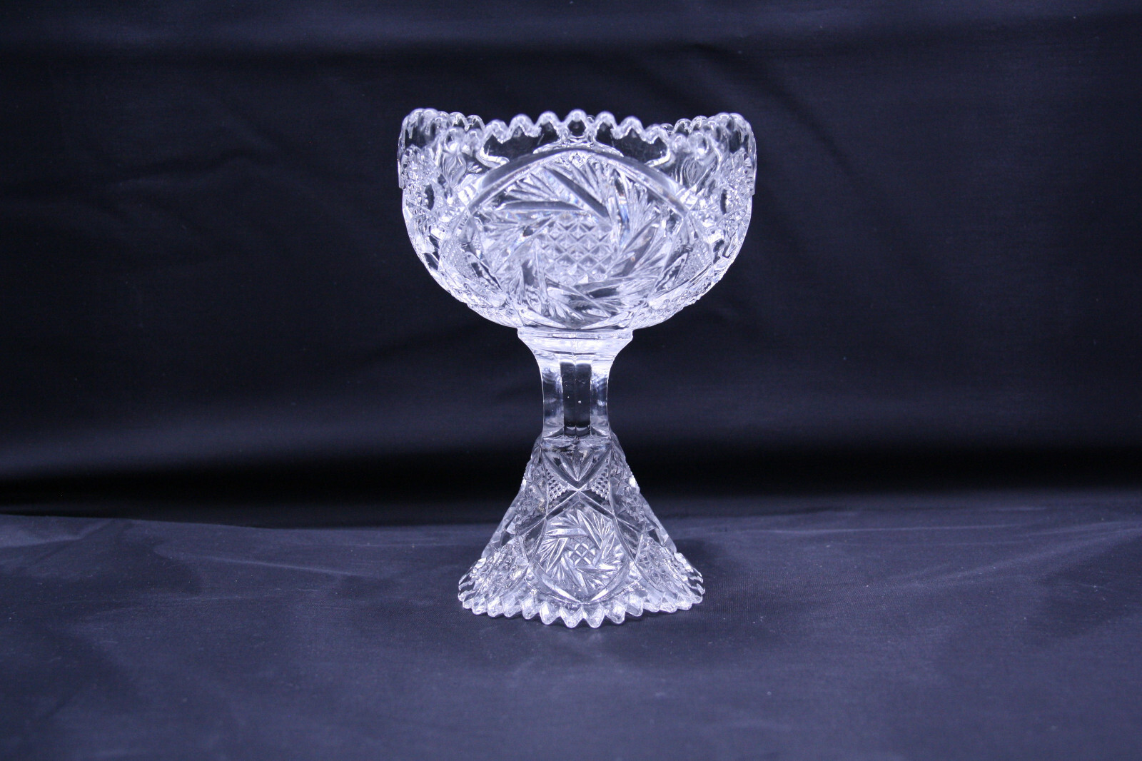 EAPG Pattern Glass Imperial No. 511 Compote – NUCUT – Antique