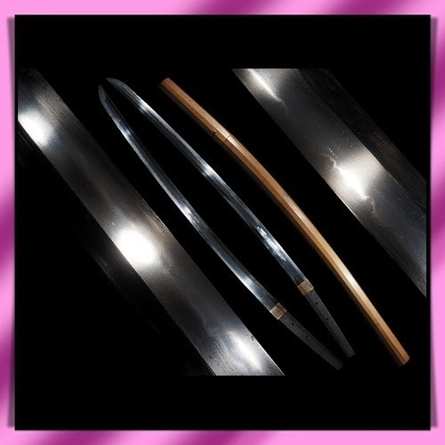 KATANA 刀 “ Mumei ” 無銘 Japanese Real Sword 67.7 cm Shirasaya Antique Samurai 侍