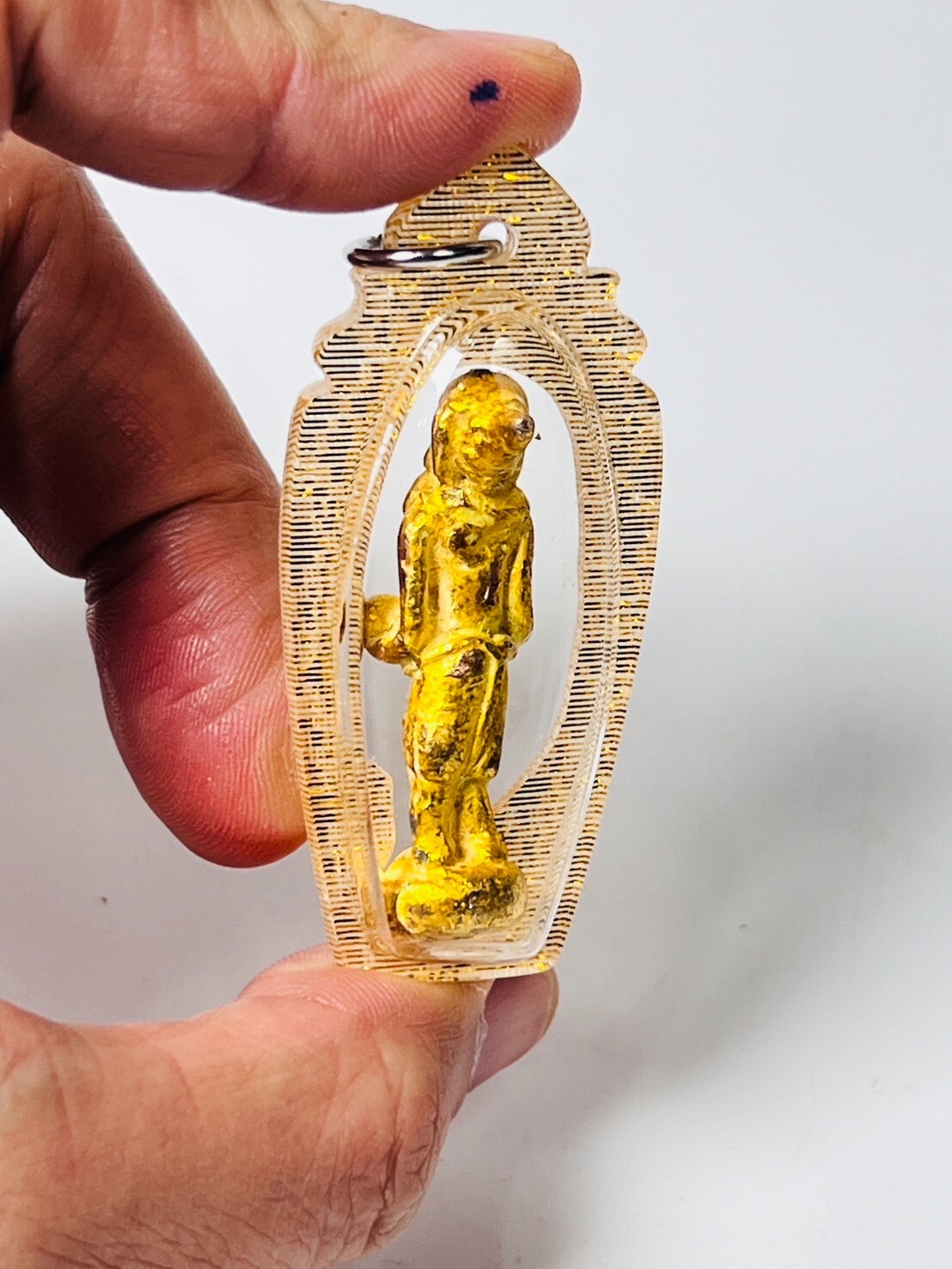 Laos Hermit Gold Leklai Buffalo Mountain Cave Love sex wealth attraction Amulet