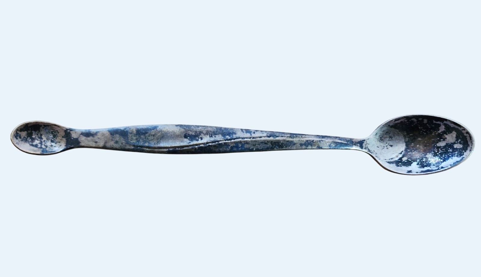1950S Beech-Nut International Silver Plate Tippy Taster Double End Baby Spoon 5.