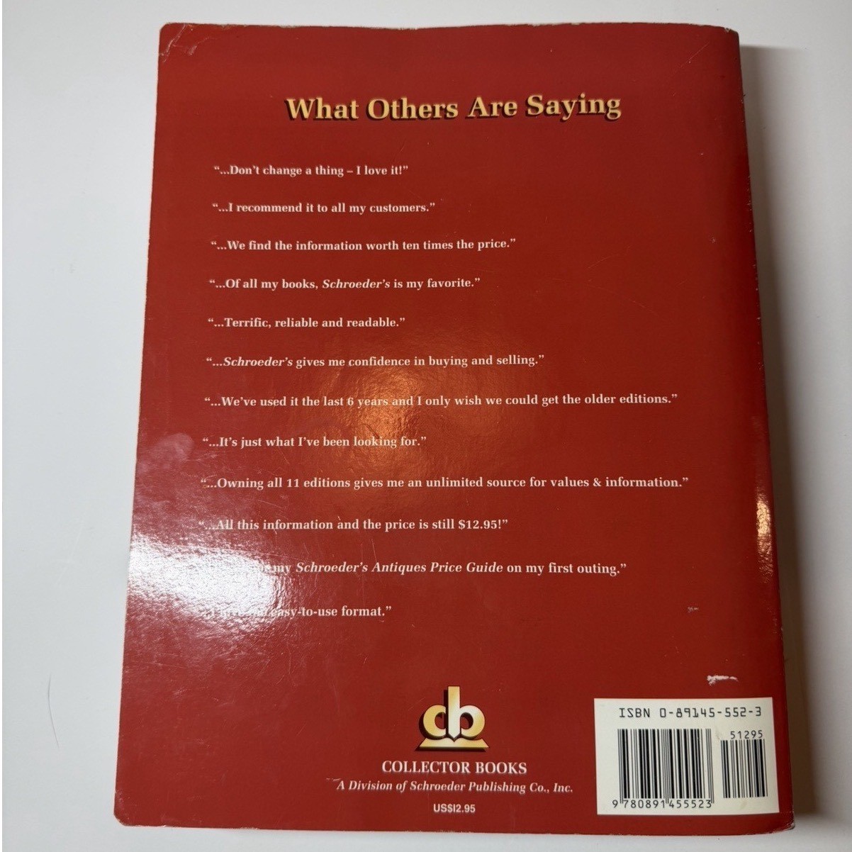Schröeders Antiques Price Guide 12th Edition