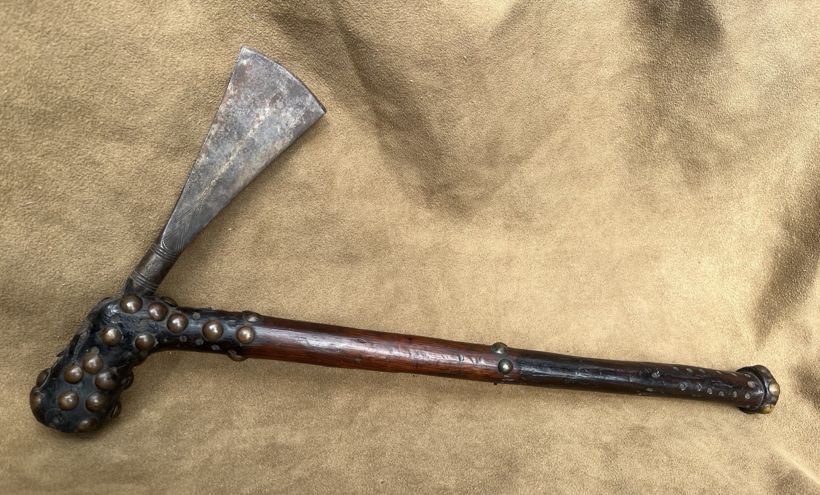 Antique African Tribal War Axe