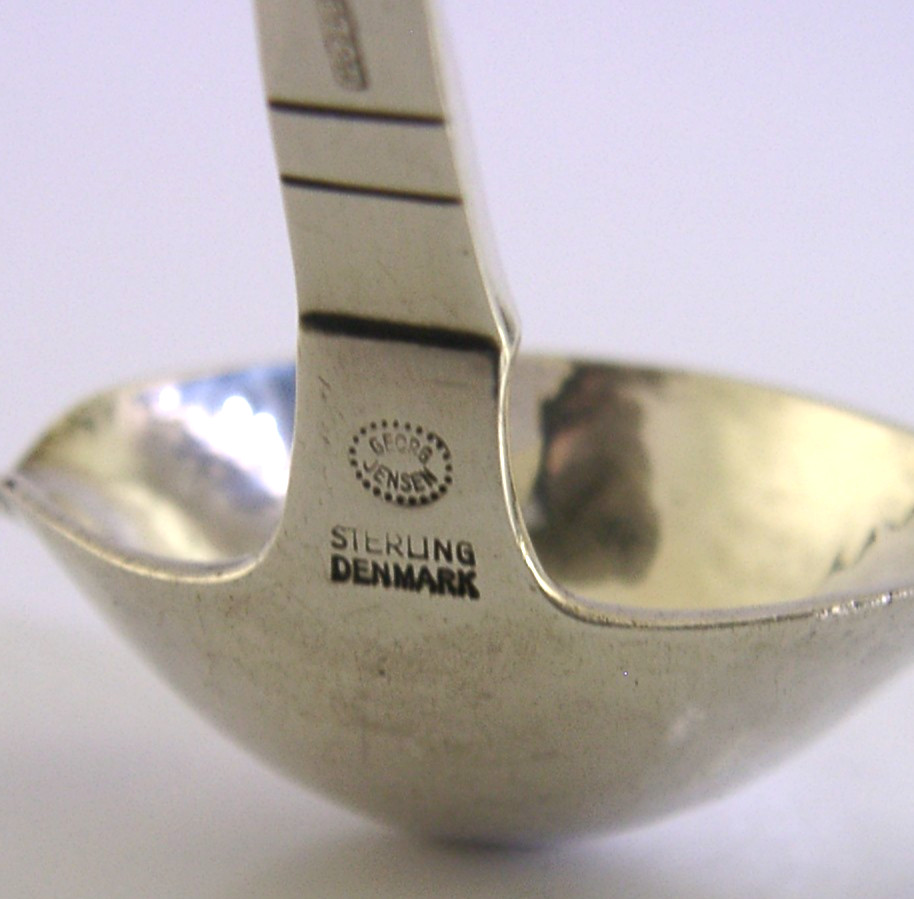 GEORG JENSEN ARTS & CRAFTS STERLING SILVER PATTERN 41 LADLE 1967