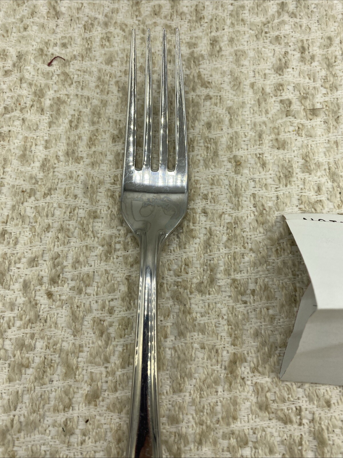 1 Dinner Fork Silverplate Wallace Silversmith 18/8 Korea