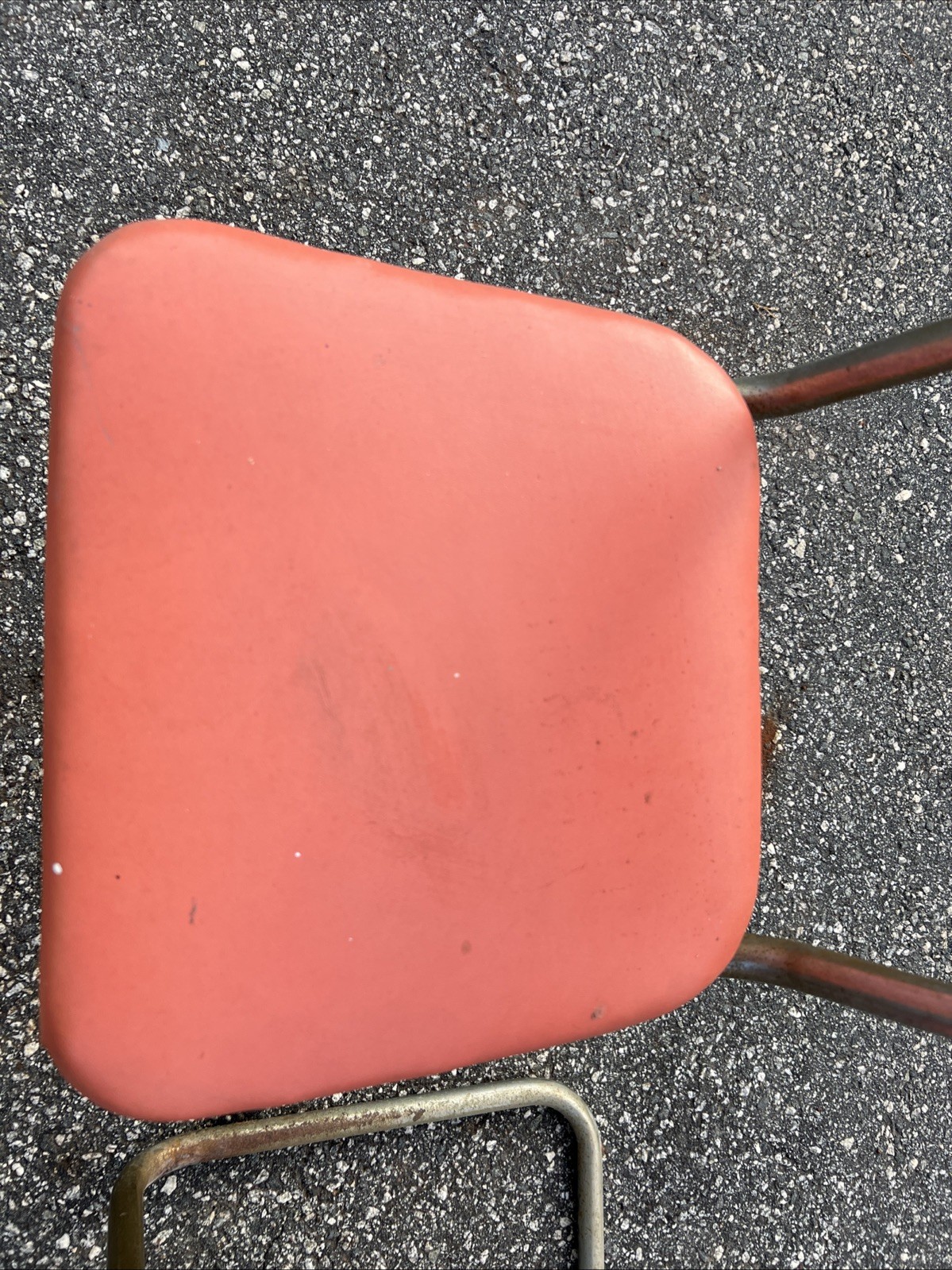 Vintage Retro Mid Century Modern Chrome and Vinyl- Floating Chairs