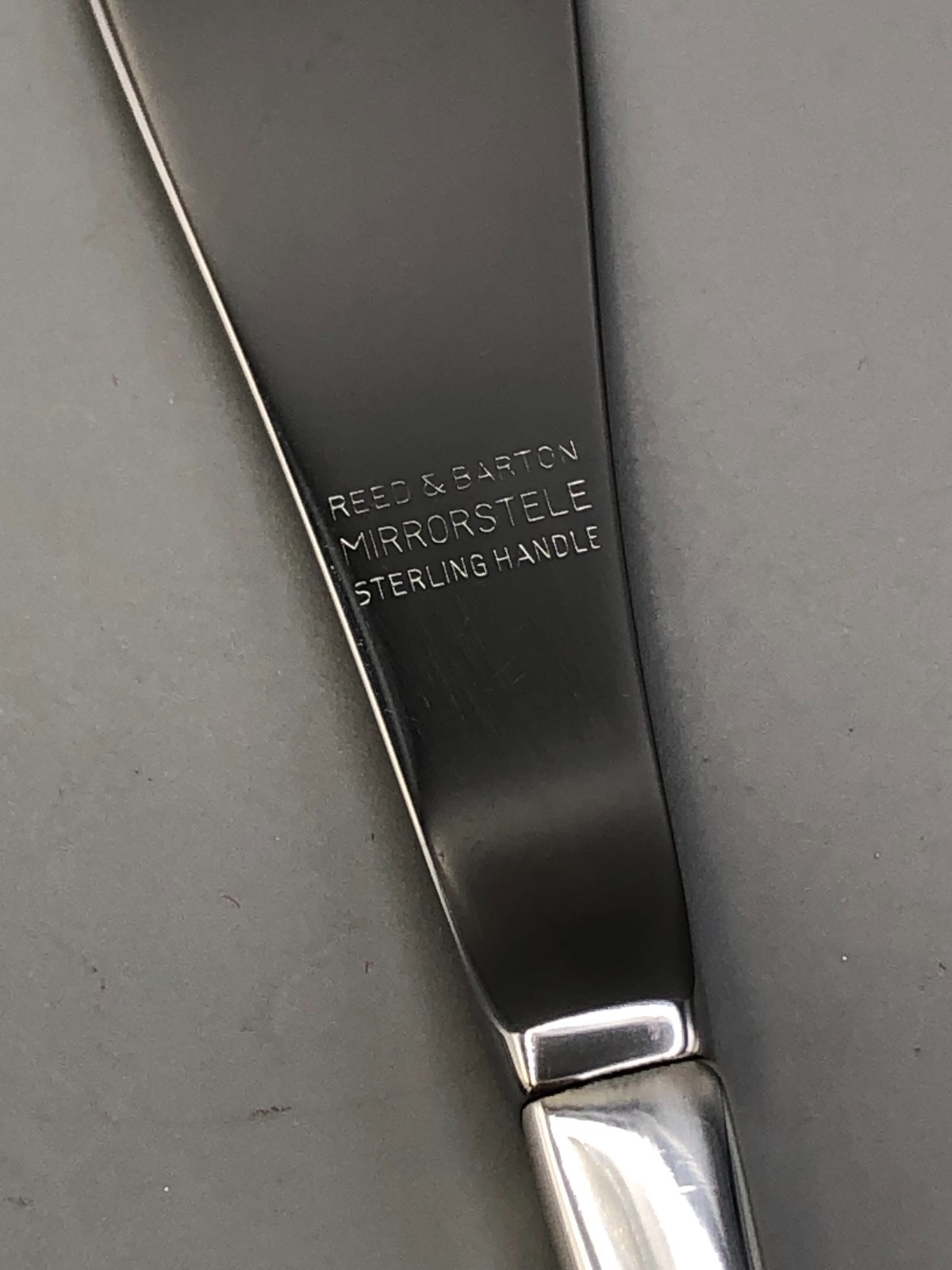 Dimension Sterling flatware by Reed & Barton Master Butter Knife 7.75″