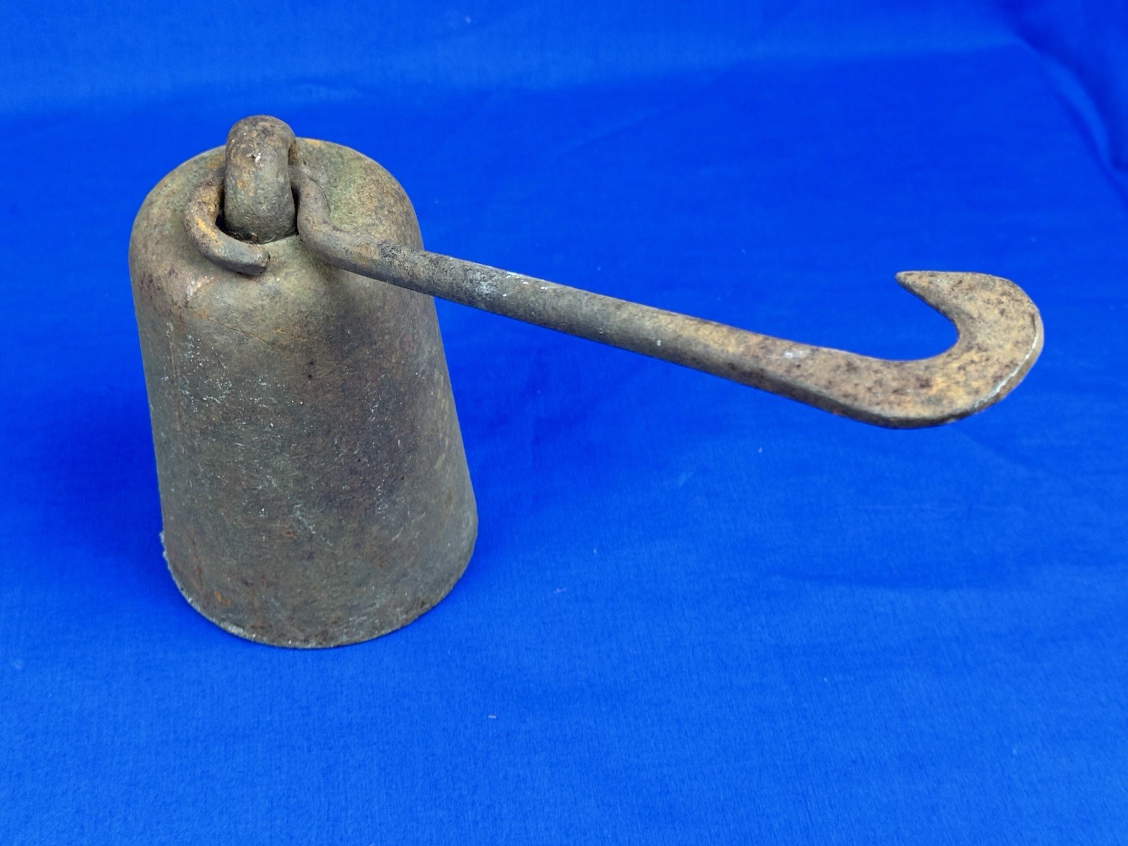 Antique Hanging Scale Weight 16 lbs, Steelyard, Platform Scale, Mercantile, Farm
