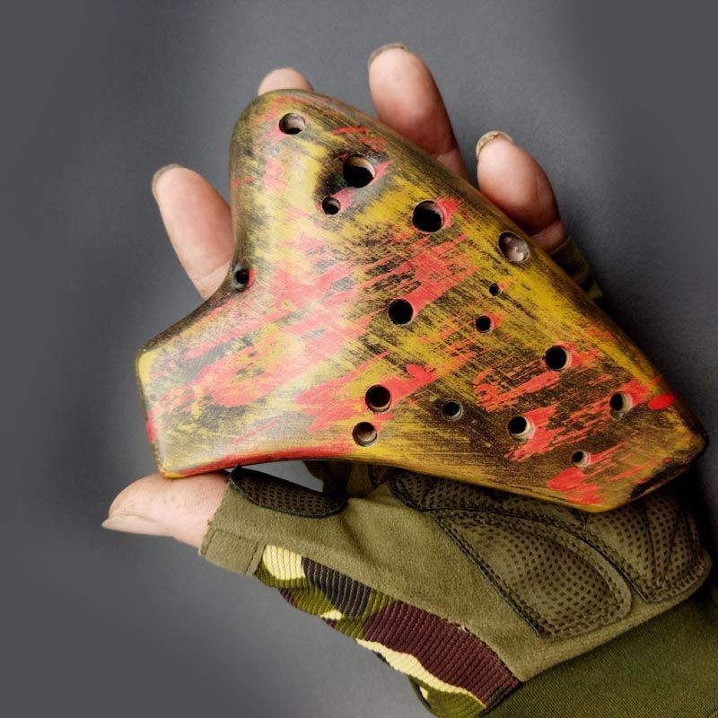 Beginner SD Key High D Key Vintage Style Triple Tube Professional Ocarina