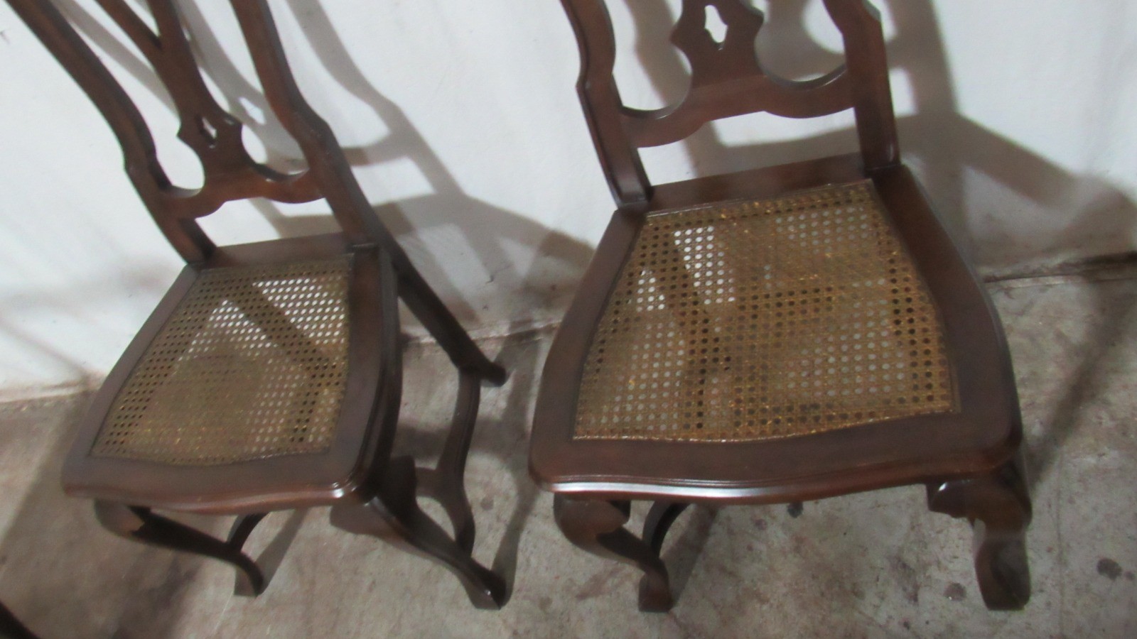 Set Baker Dining Room Chairs Kitchen Farmhouse Rustic