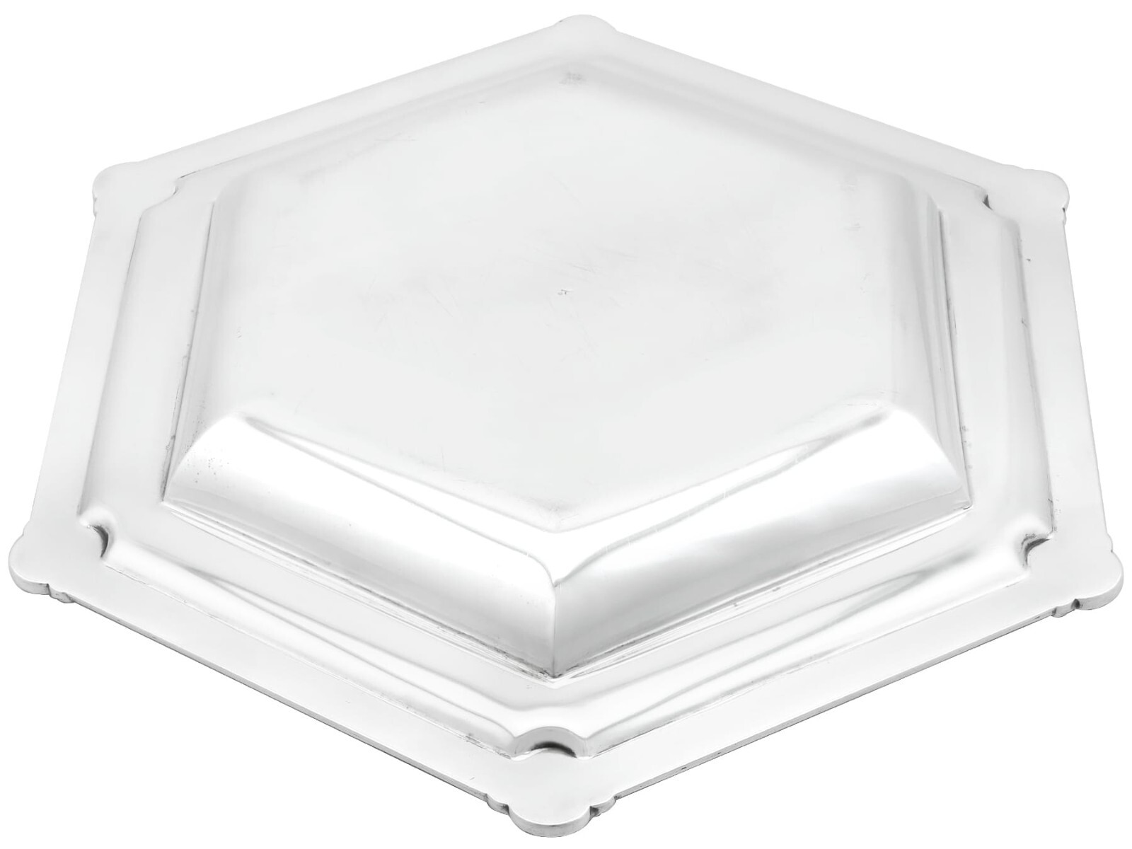Antique Sterling Silver Covered Serving Dish by Robert Garrard II