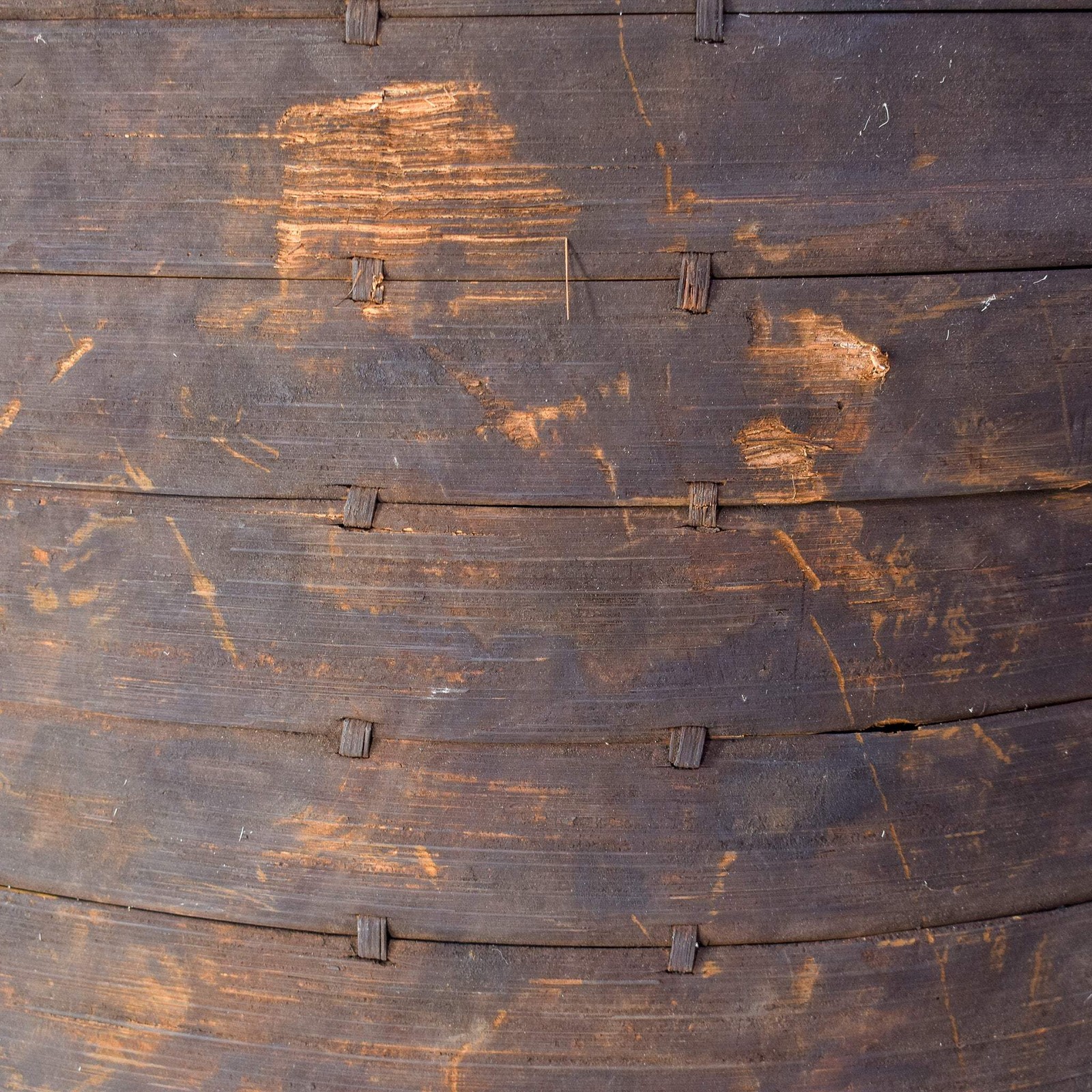 Kuba Bamboo Woven Shield Congo