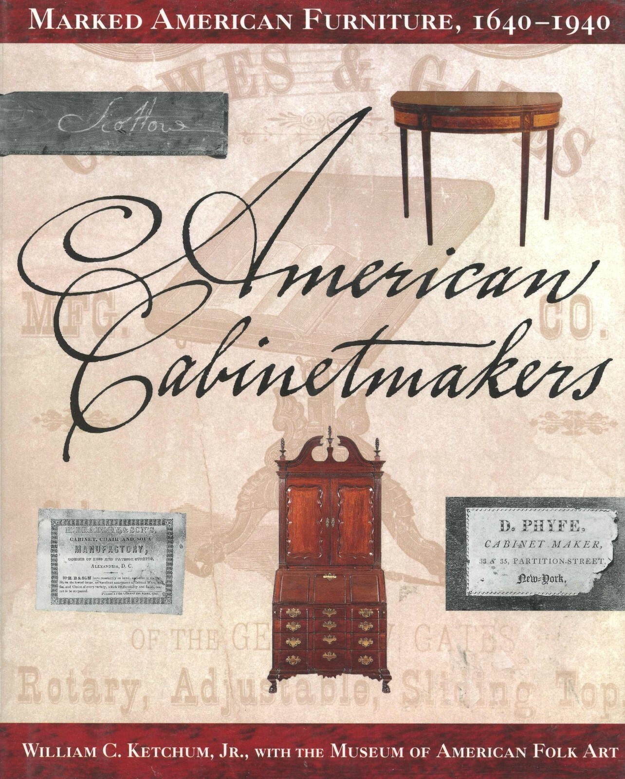 American Antique Furniture (1640-1940) – Makers Marks / In-Depth Book