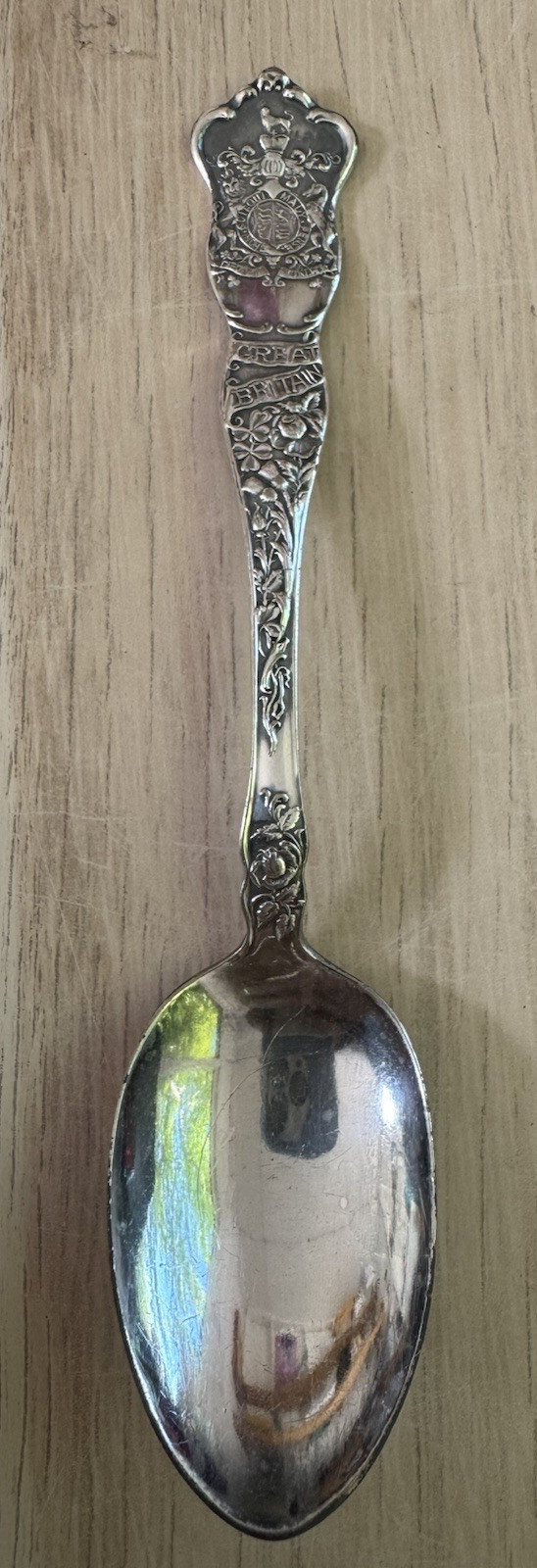 The American Silver Co Great Britain Collectible Silver Plate Spoon