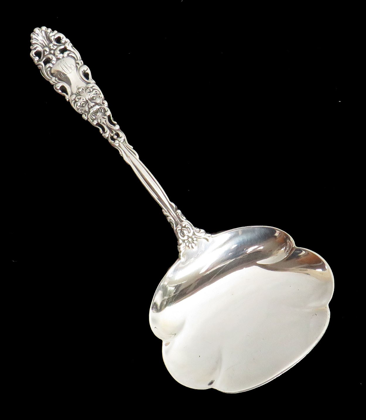 1892 DOMINICK & HAFF RENAISSANCE STERLING SILVER CONFECTION SERVER SPOON