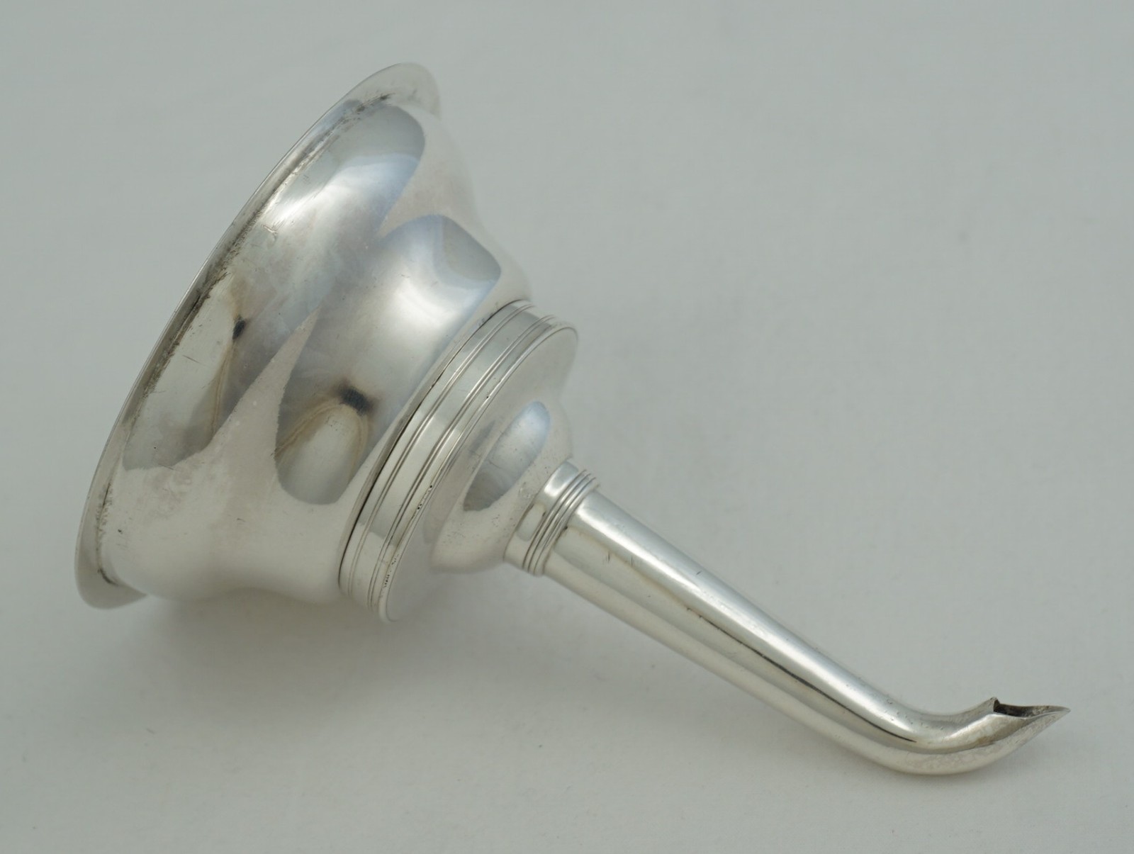 4 ¾” Georgian Silver Wine Funnel, London 1793, 120mm, 66g.