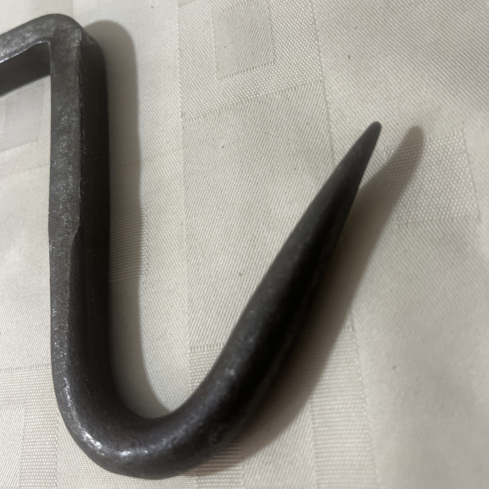 Antique Wrought Iron Butchering Hook Nice Shape