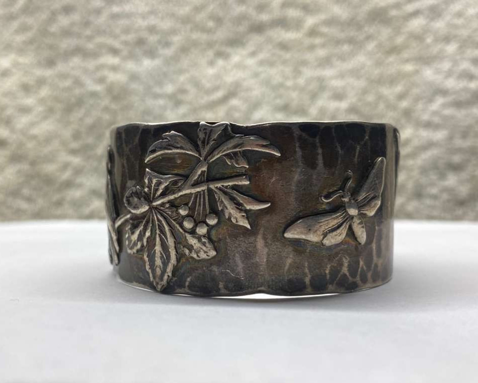 Aesthetic Napkin Ring Applied Decorations Shiebler Sterling Silver