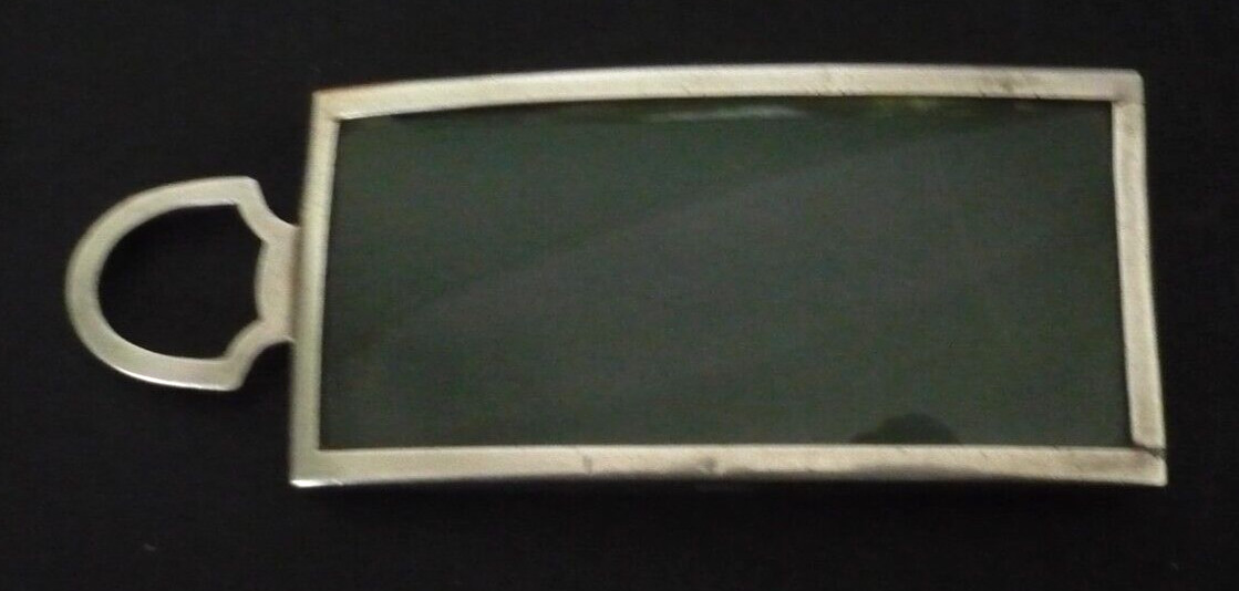 Art Deco Asprey & Co. Solid Silver Desk Magnifying Glass Hallmark London 1933