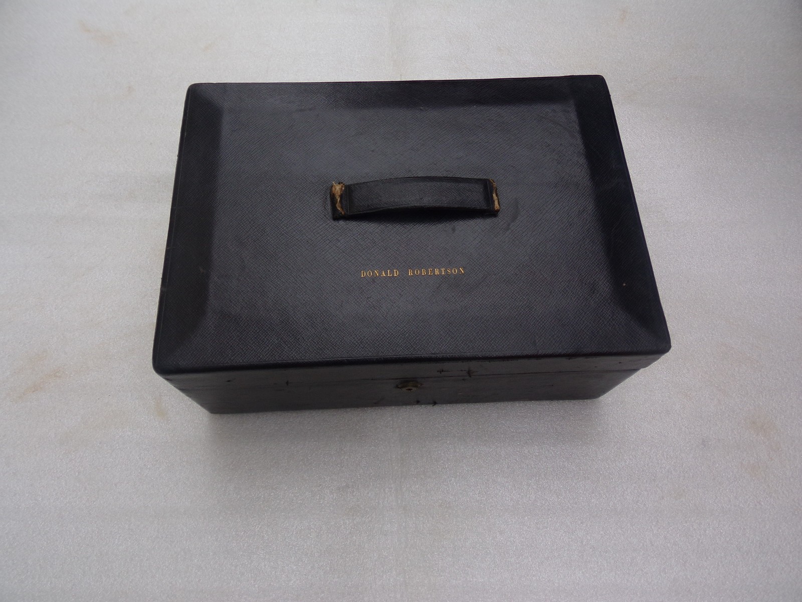 Antique 20th Century Large Lockable Stationery Box – Bramah Lock