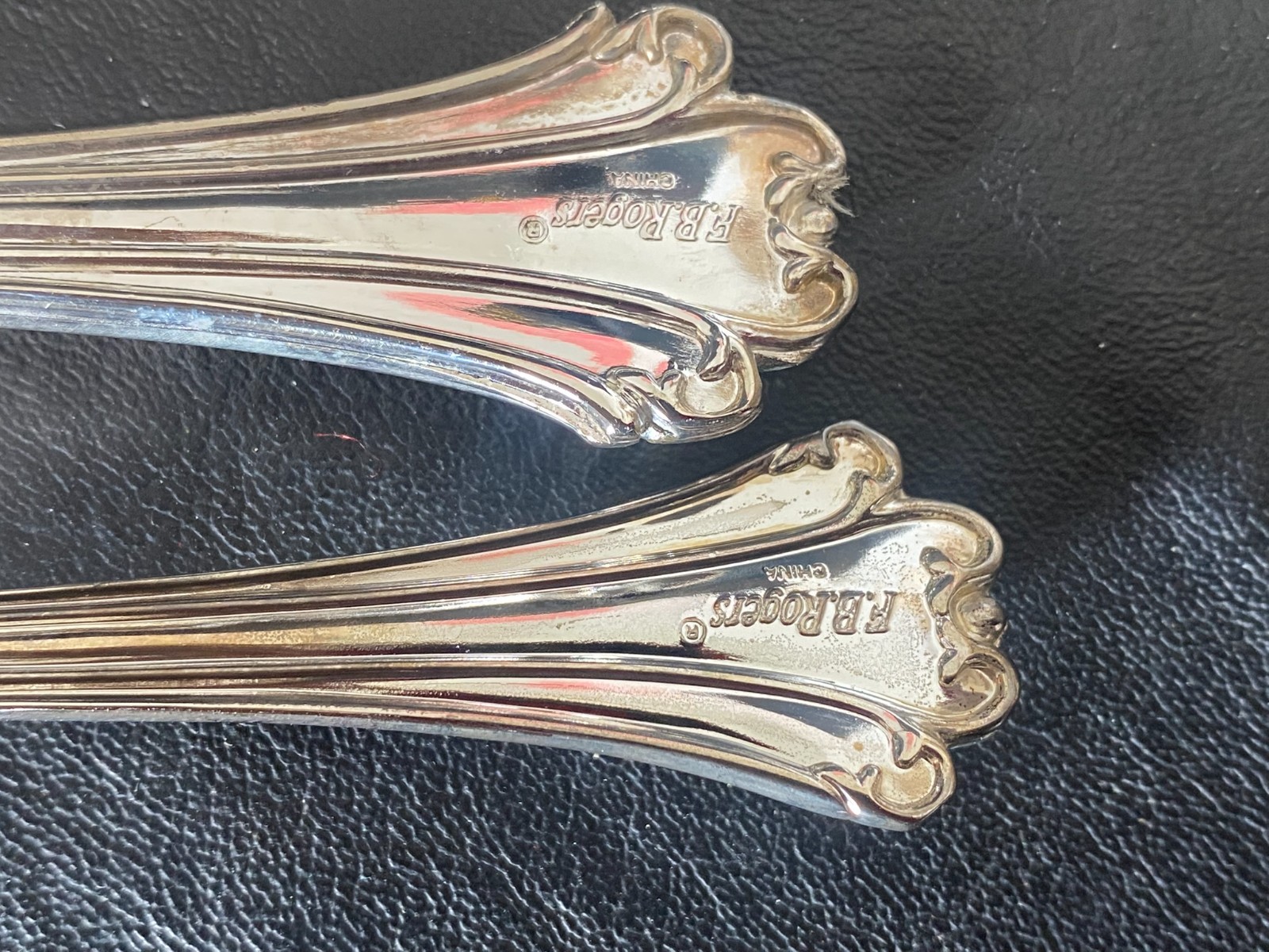 FB Rogers silverplate flatware 82 pieces American Chippendale fork spoon knife +