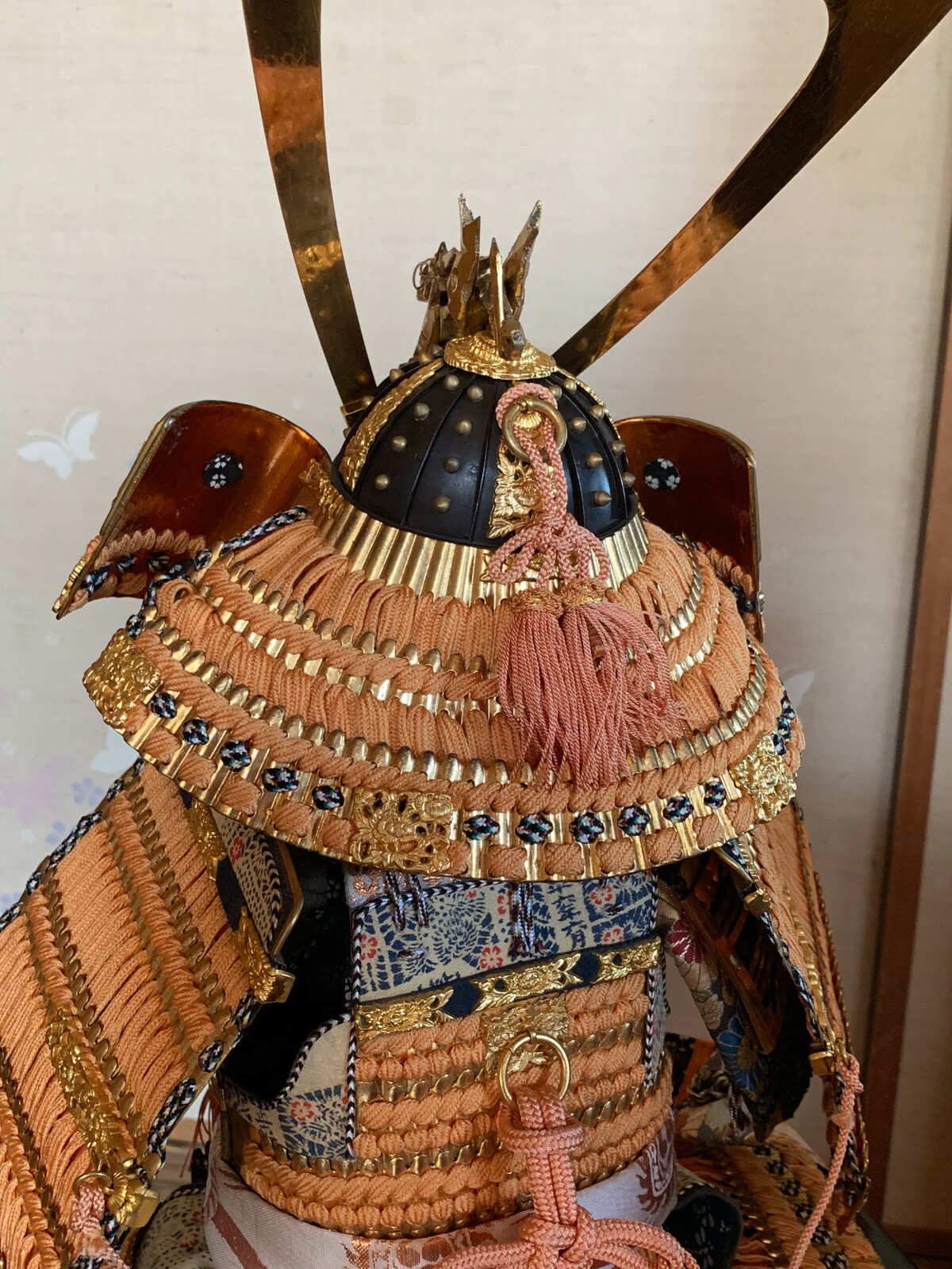 69cm SAMURAI Japanese YOROI NINGYO KABUTO Mini GOGATSU Armor Suit