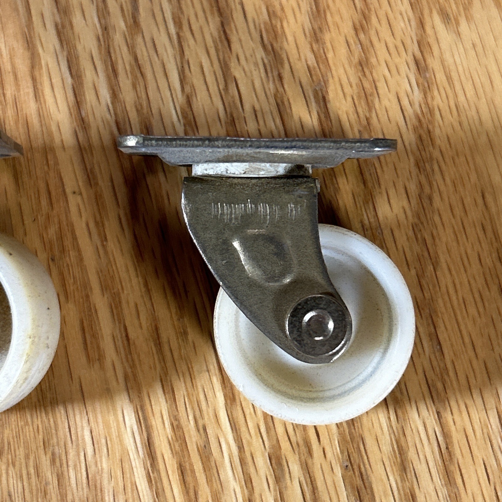 Vintage Swivel Caster Wheels Lot Furniture Plastic Wheels Damage