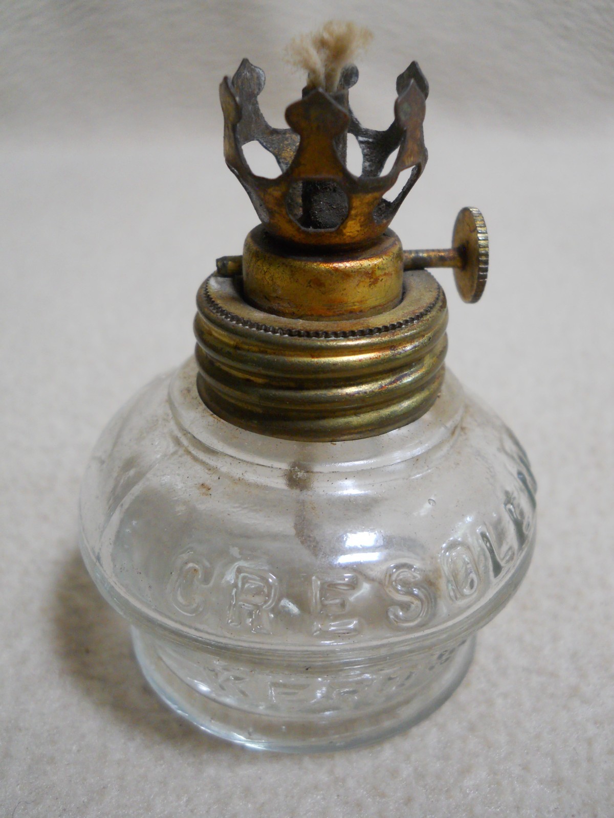 Vintage Vapo Cresolene Lamp / Parts / USA