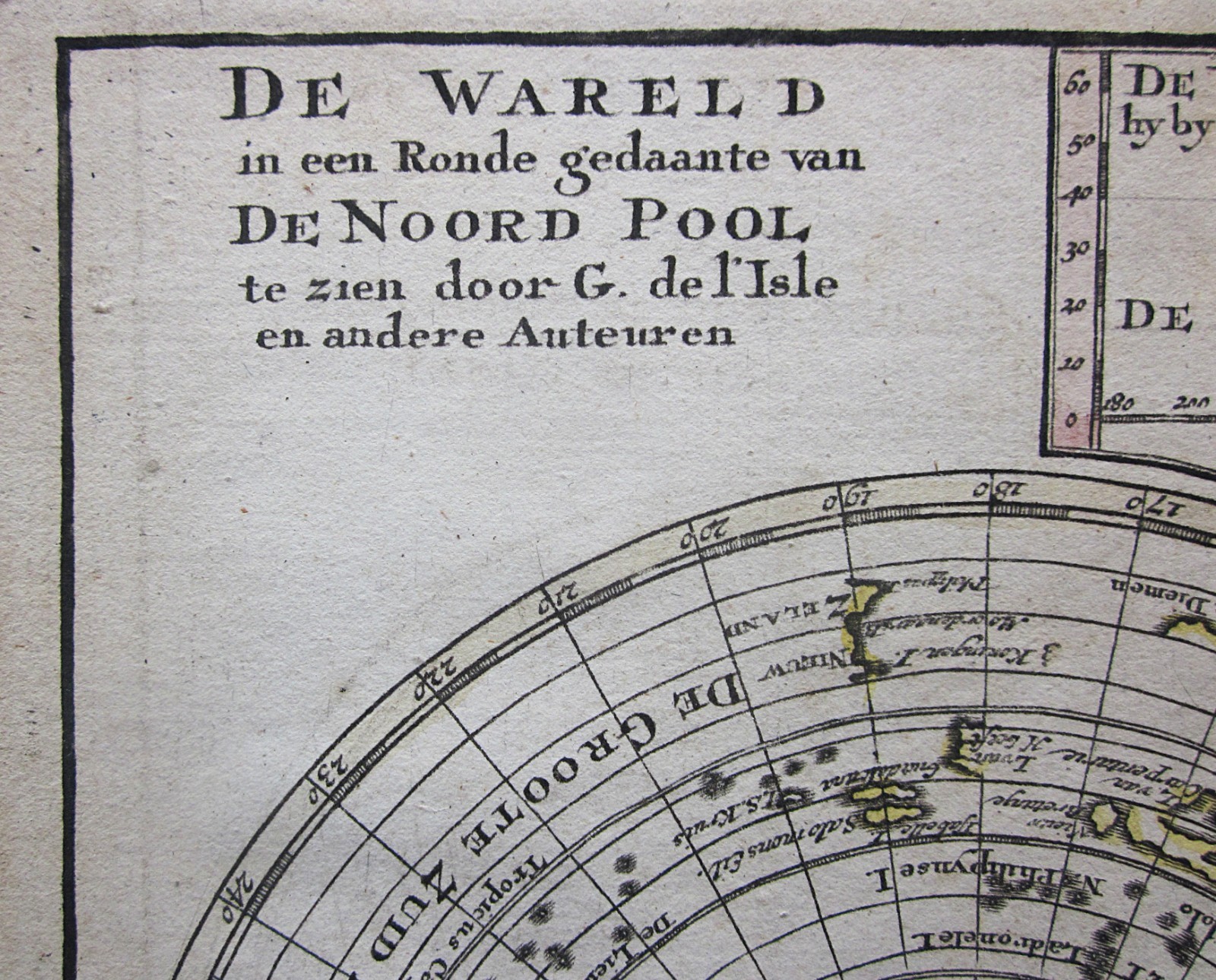 1788 Keizer World Map Antique Cordiform California Island New Holland N Pole