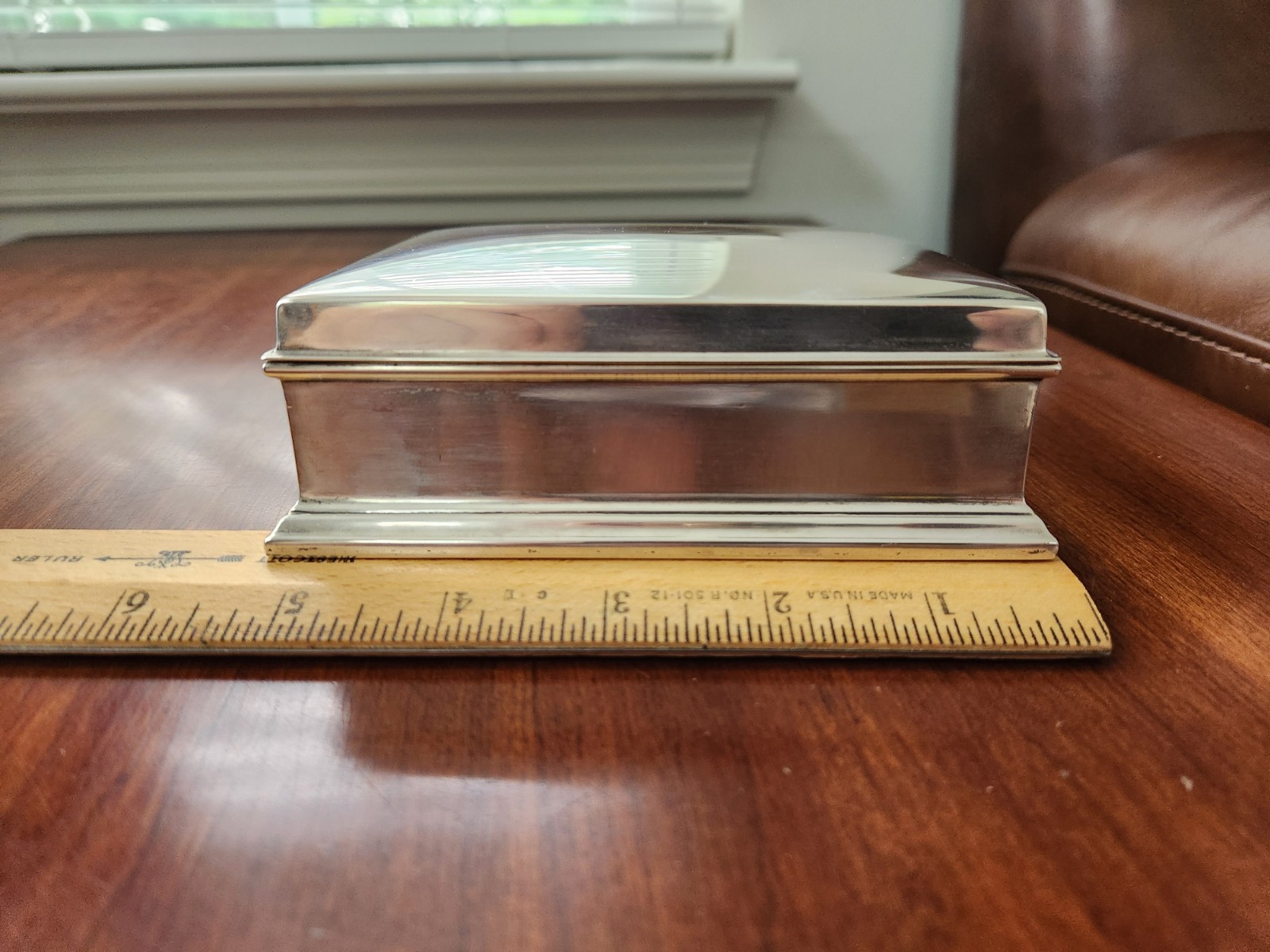 Gorham 313 Sterling Silver Cigarette Case Jewelry Trinket Box Coin Money Holder