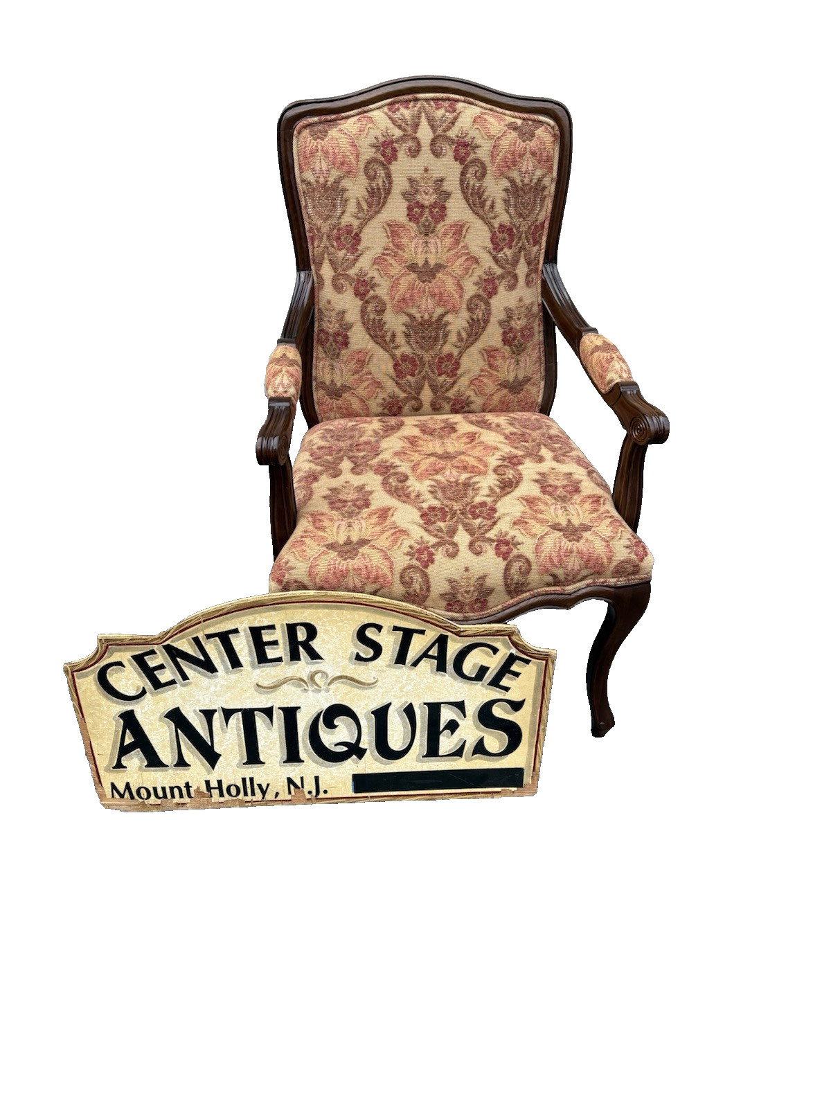 67169 French Country PALECEK Furniture Bergere Armchair Chair
