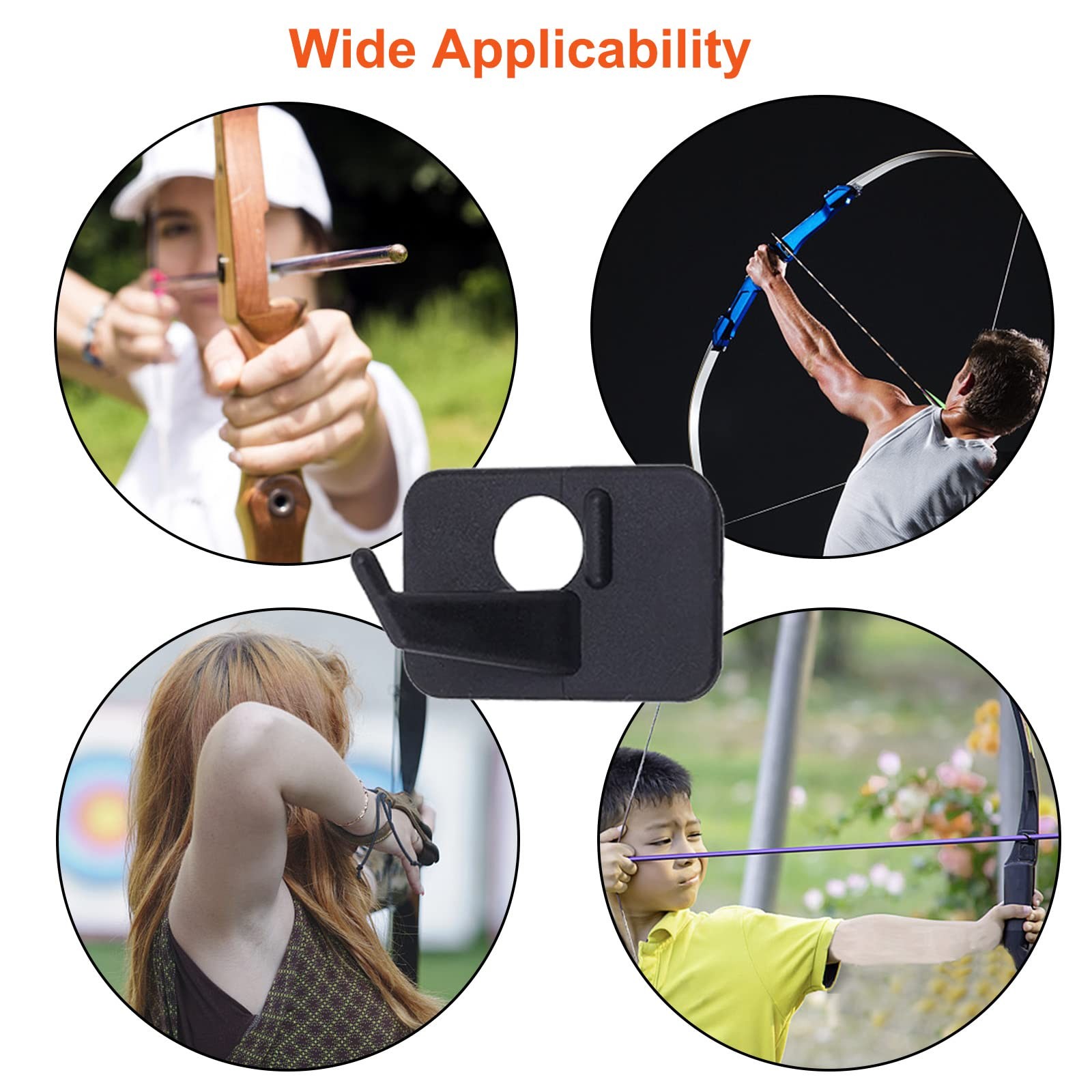 Archery Bow Square Nocking Points Pliers Bow String Knock Kit Bow Turning Kit Bo