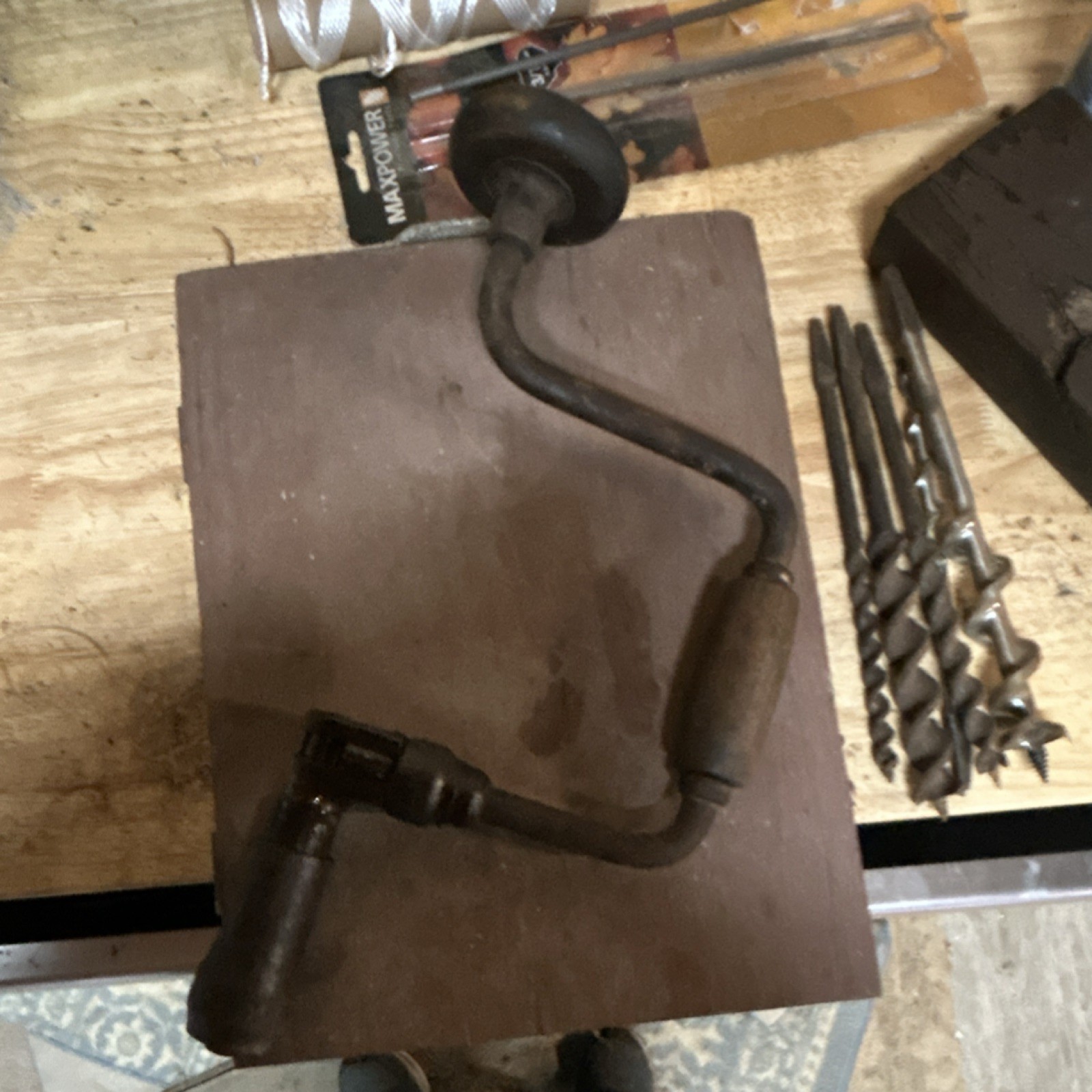 Antique Hand Drill