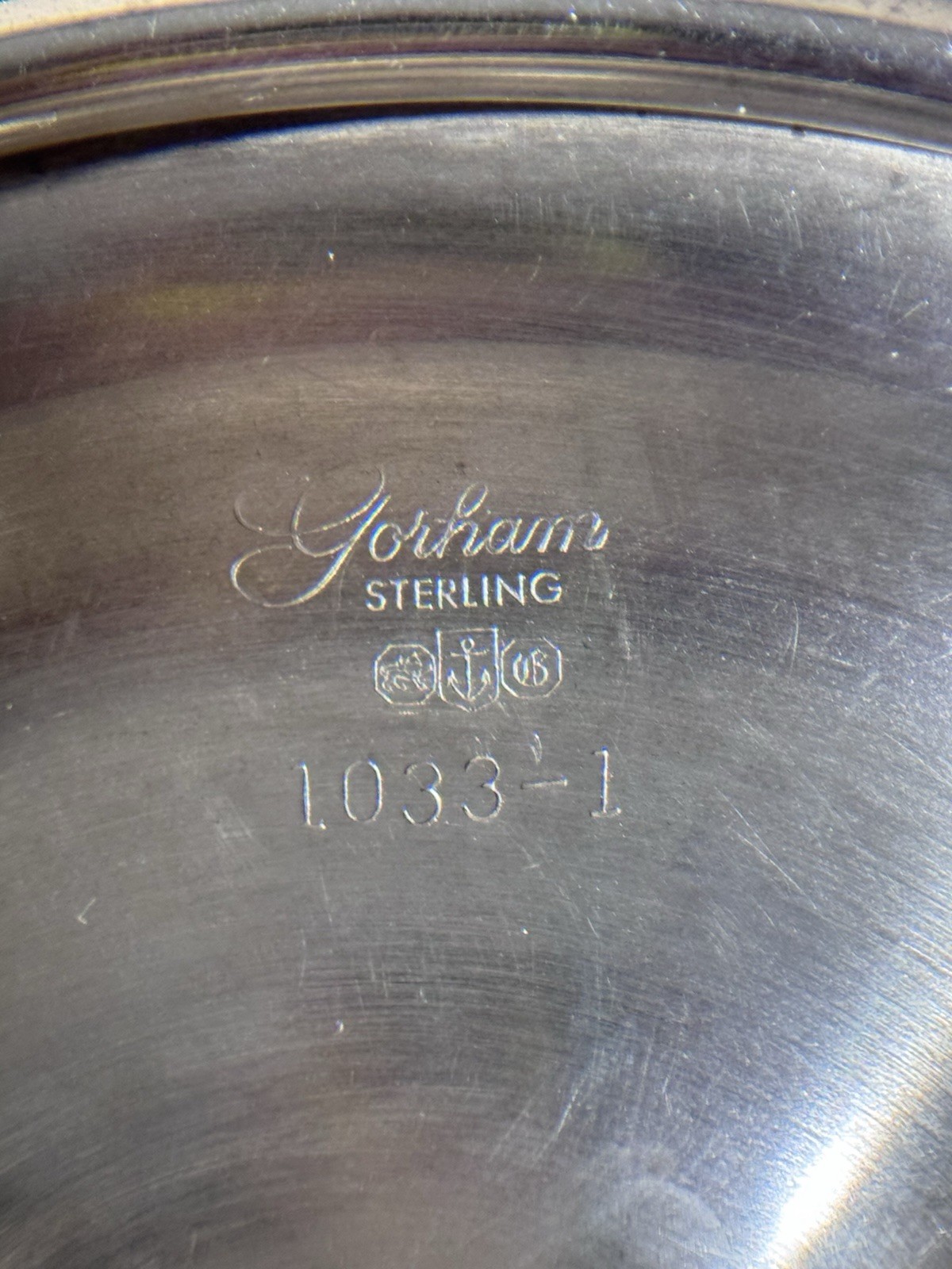 Chantilly by Gorham Sterling Silver Water Goblet 1033-1
