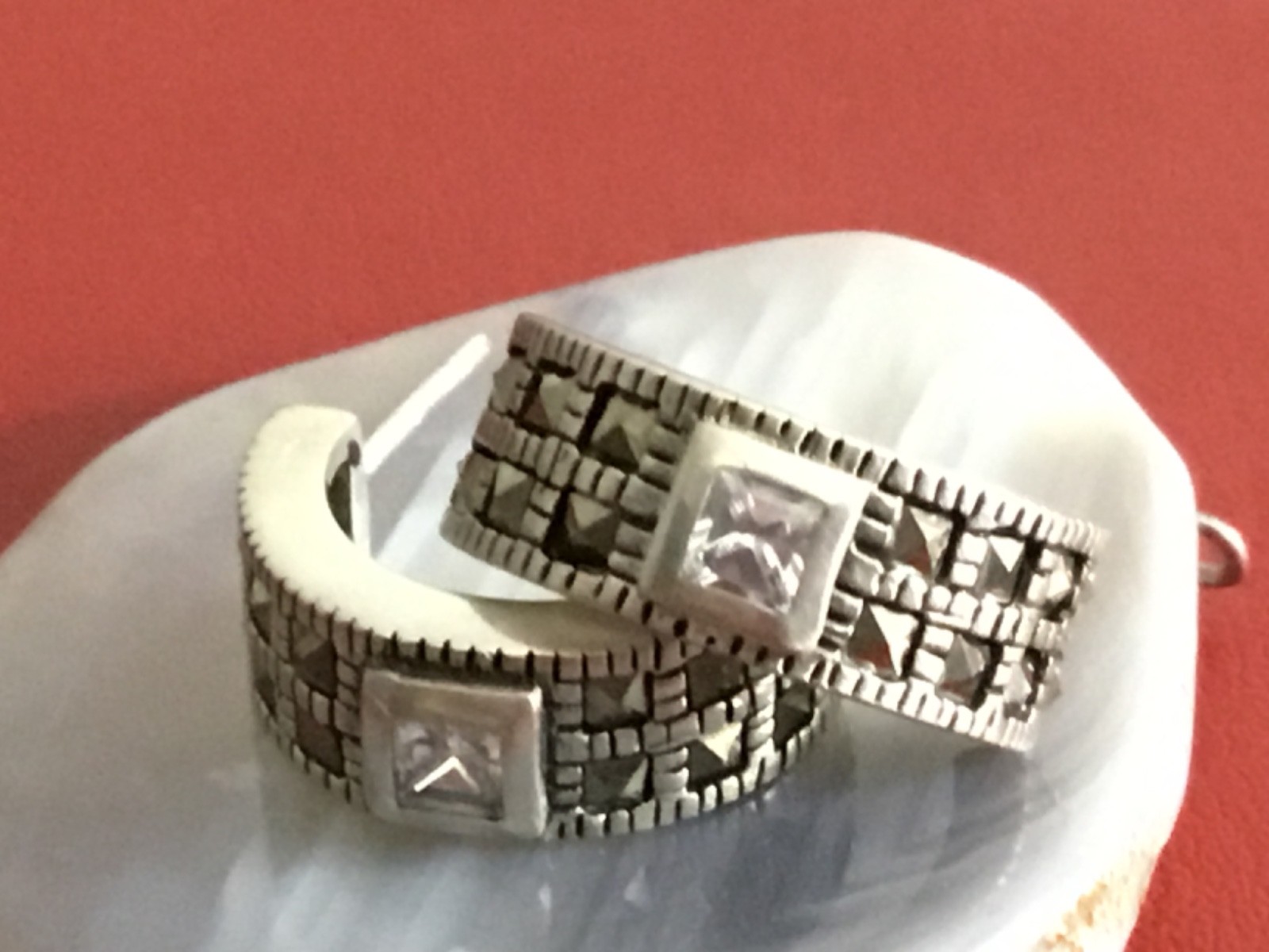 925 sterling silver Earrings ATI china 6.4grams