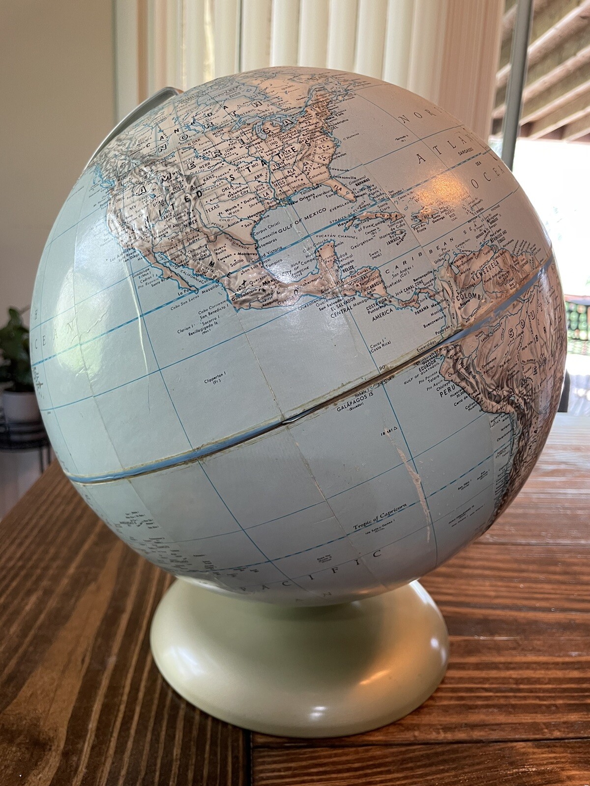 Rand McNally Globe Political Globe 12″ Rotating Raised Relief
