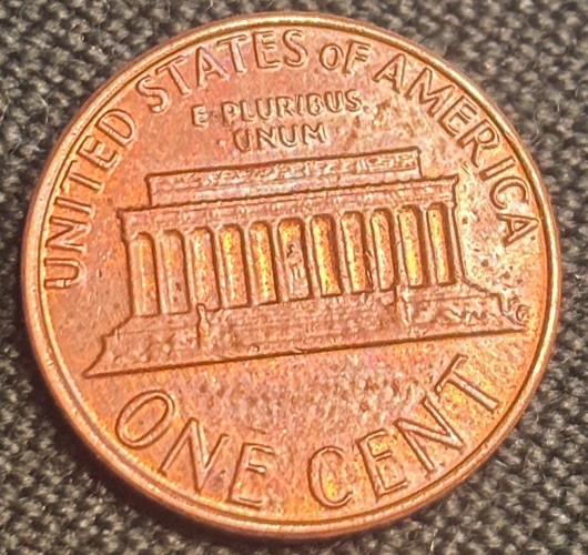 1982, Lincoln Cent, Denver mint, large date, copper 3.11 g, DOD, RD