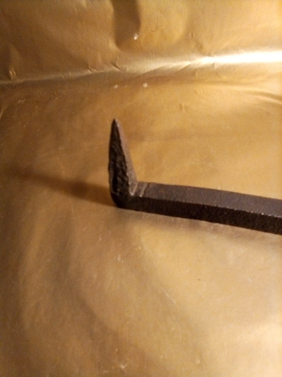 Antique Primative Blacksmith Forged Hook